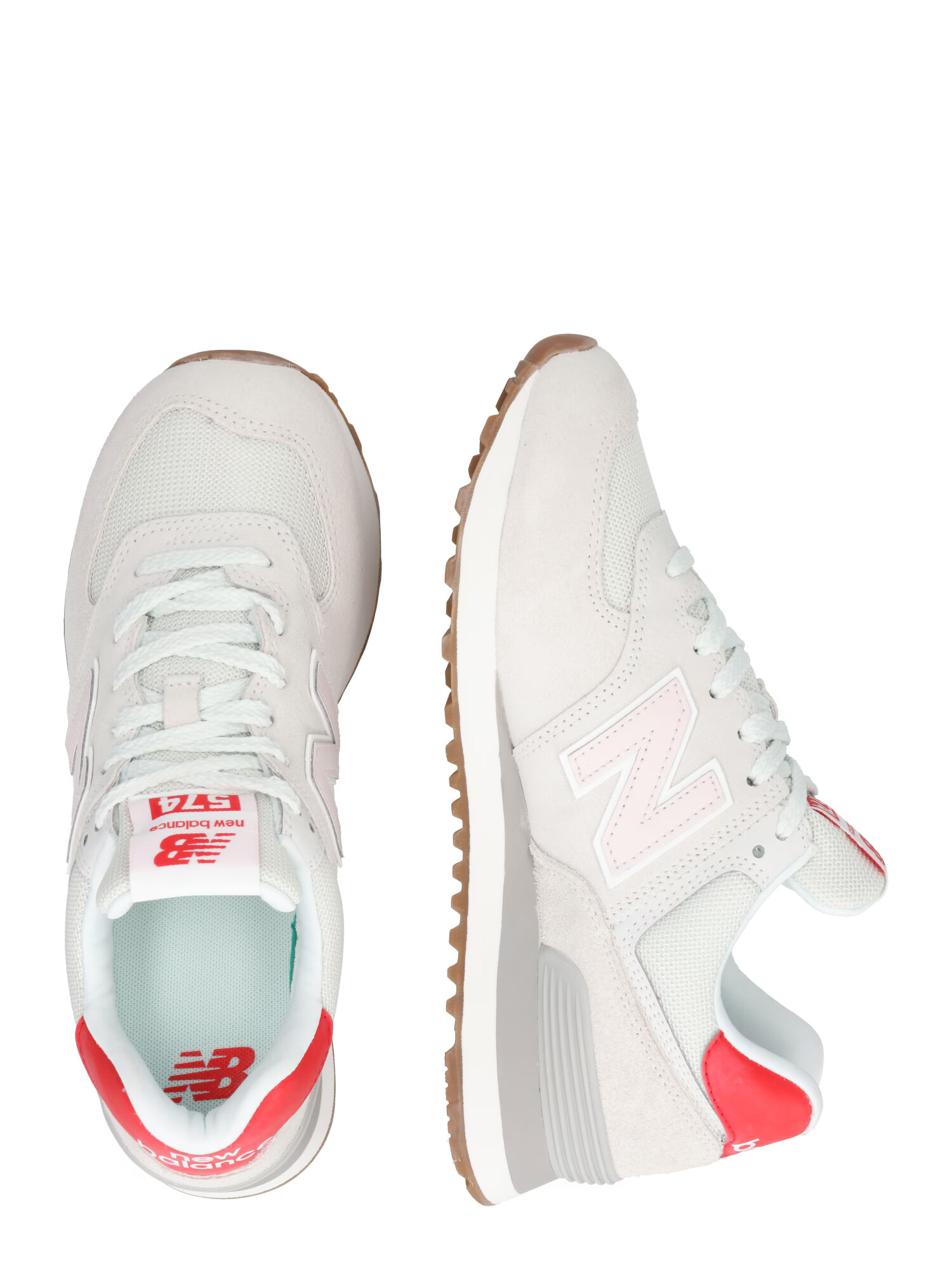 new balance Nizke superge svetlo siva / roza / grenada - Pepit.si