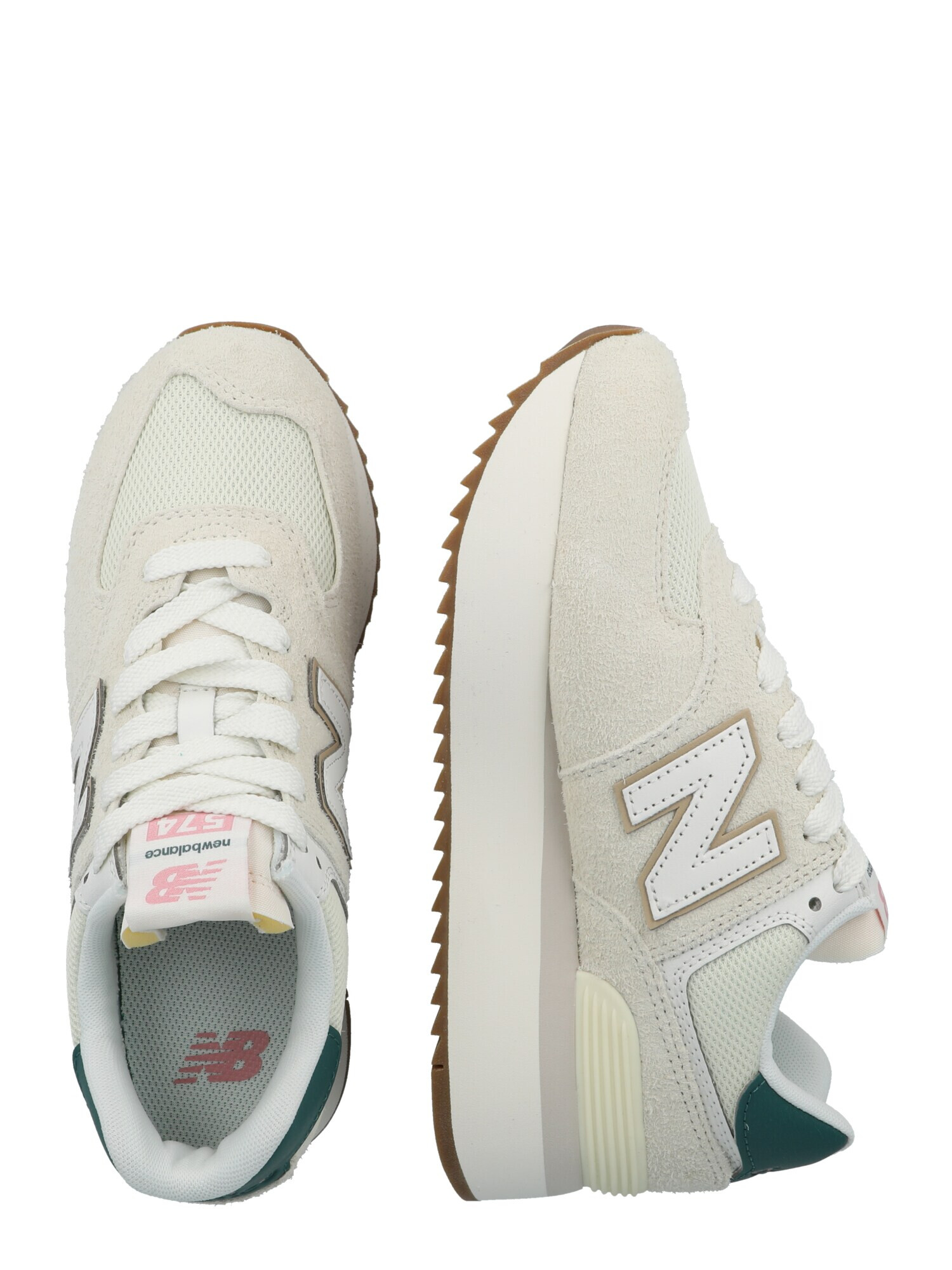 new balance Nizke superge svetlo siva / smaragd / bela - Pepit.si