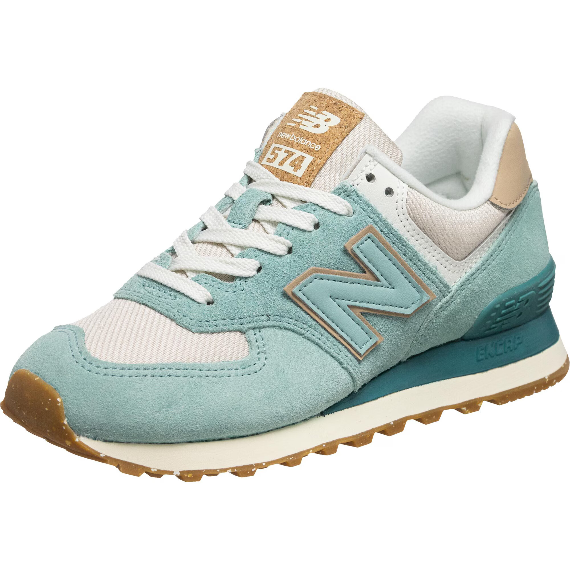 new balance Nizke superge turkizna / bela / chamois - Pepit.si