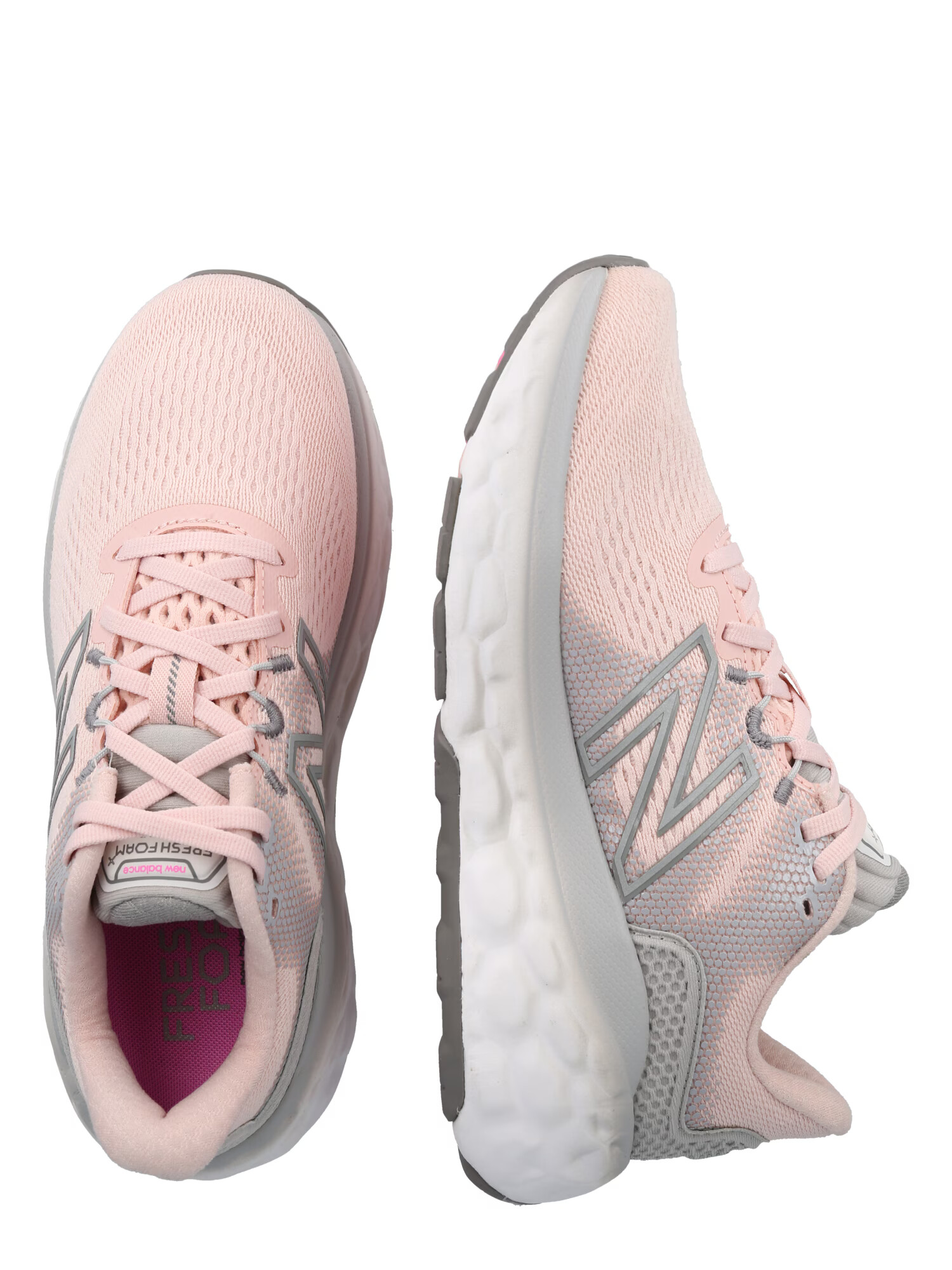 new balance Tekaški čevelj 'More' siva / pastelno roza - Pepit.si