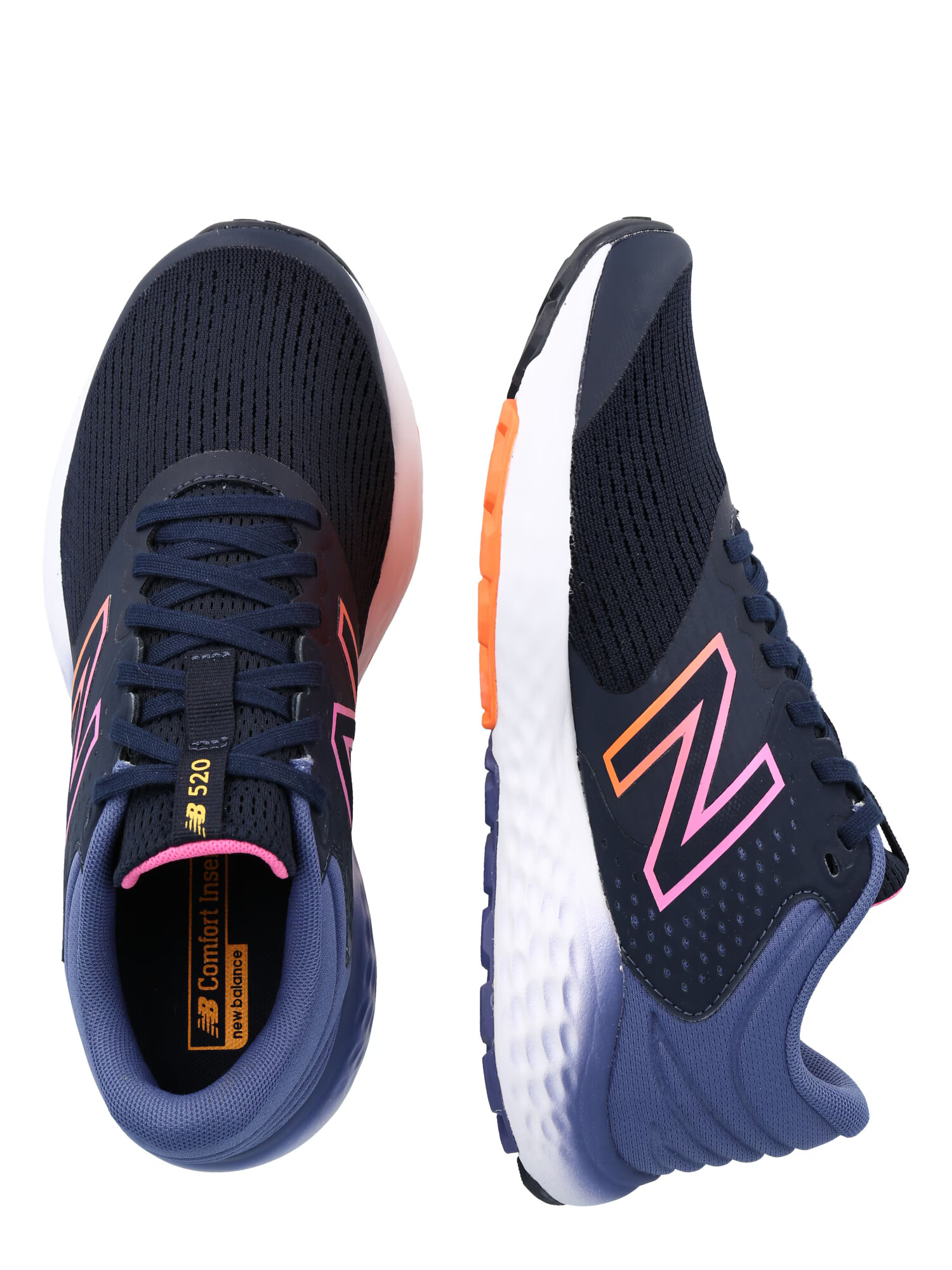 new balance Tekaški čevelj indigo / temno modra / oranžna / roza - Pepit.si