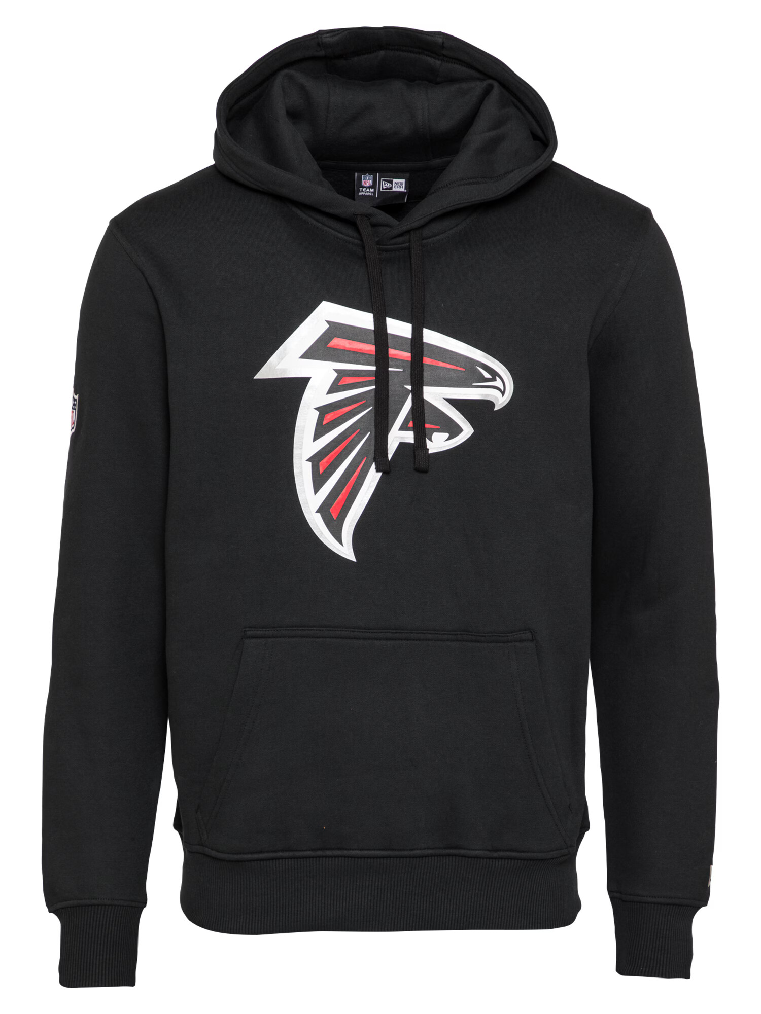 NEW ERA Majica 'Atlanta Falcons' črna / bela / svetlo rdeča / srebrna - Pepit.si