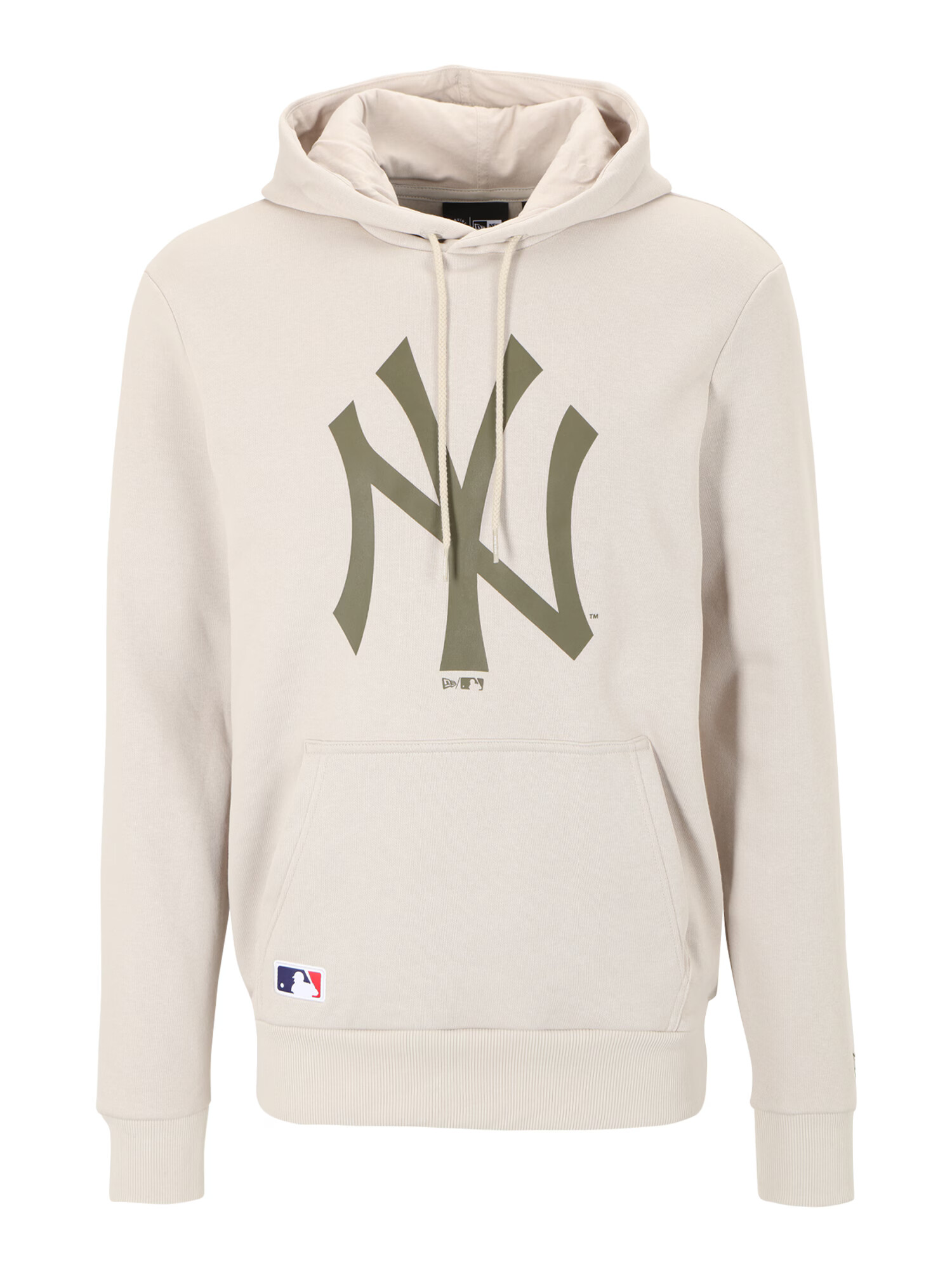 NEW ERA Majica 'MLB New York Yankees' kaki / kremna - Pepit.si