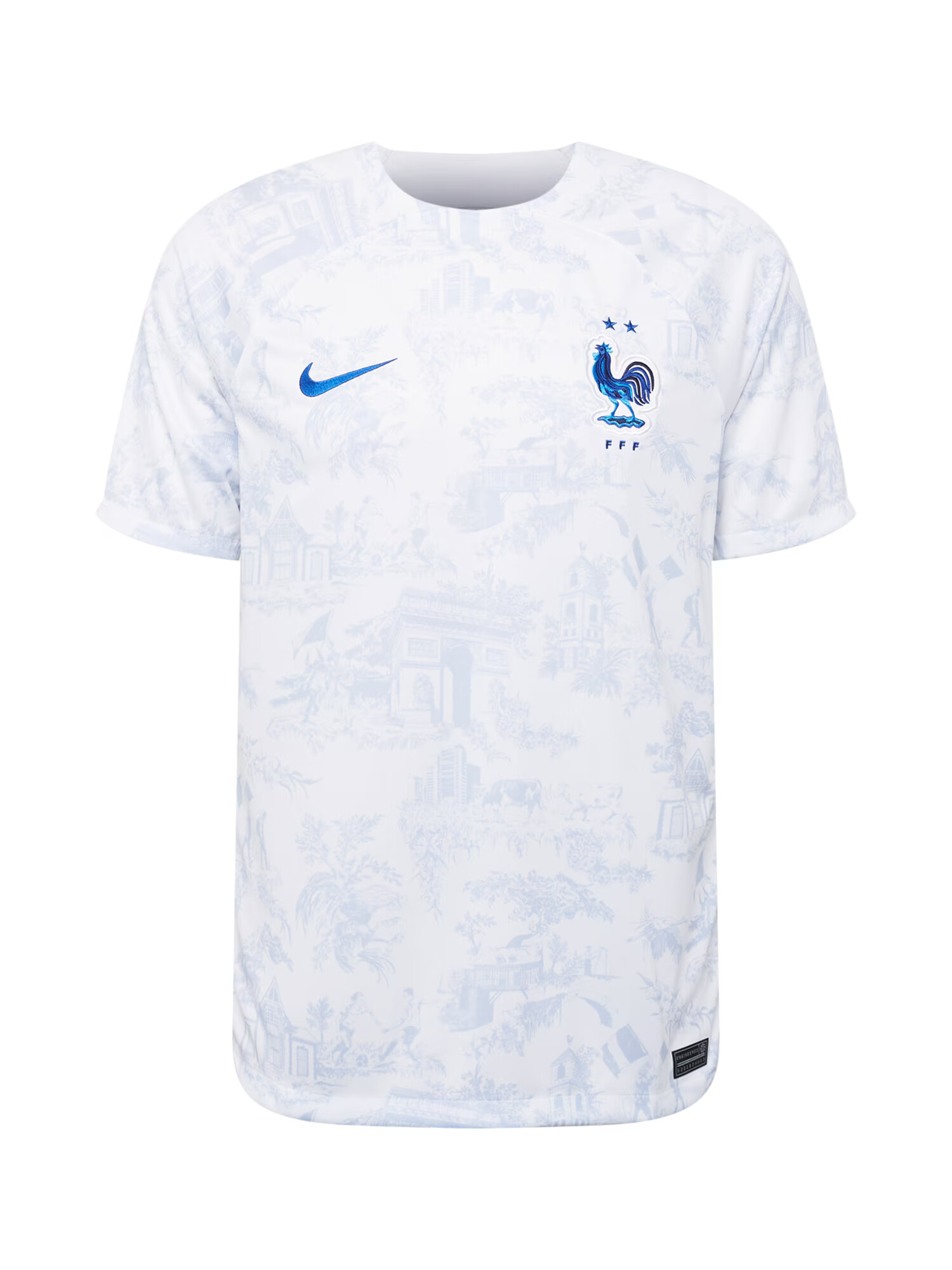 NIKE Dres 'Frankreich 2022/23' modra / svetlo modra / bela - Pepit.si