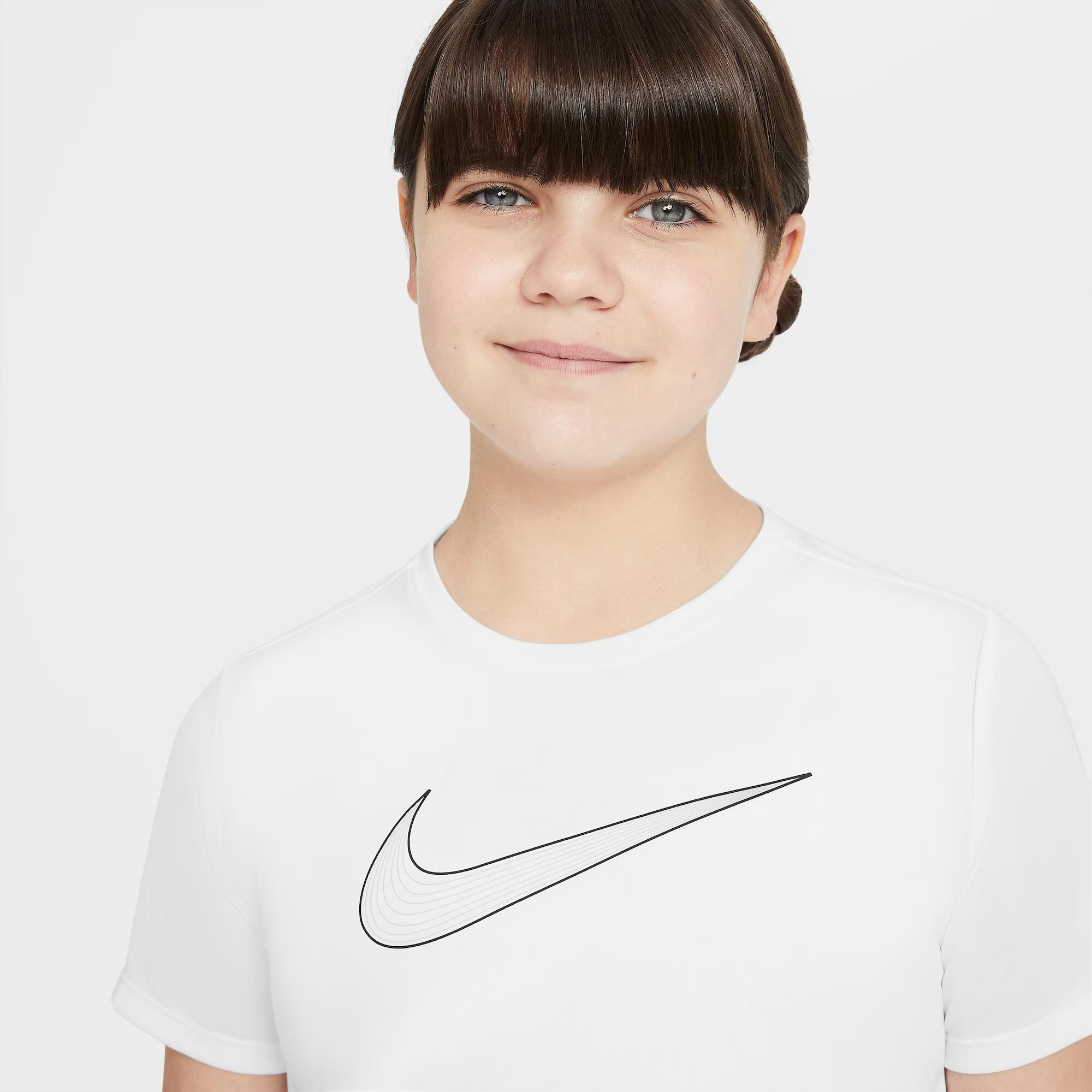 NIKE Funkcionalna majica črna / bela - Pepit.si