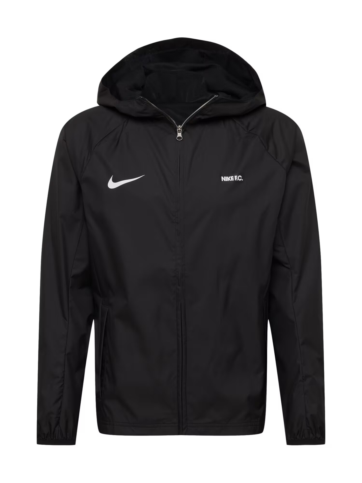 Nike Sportswear Prehodna jakna črna / bela - Pepit.si