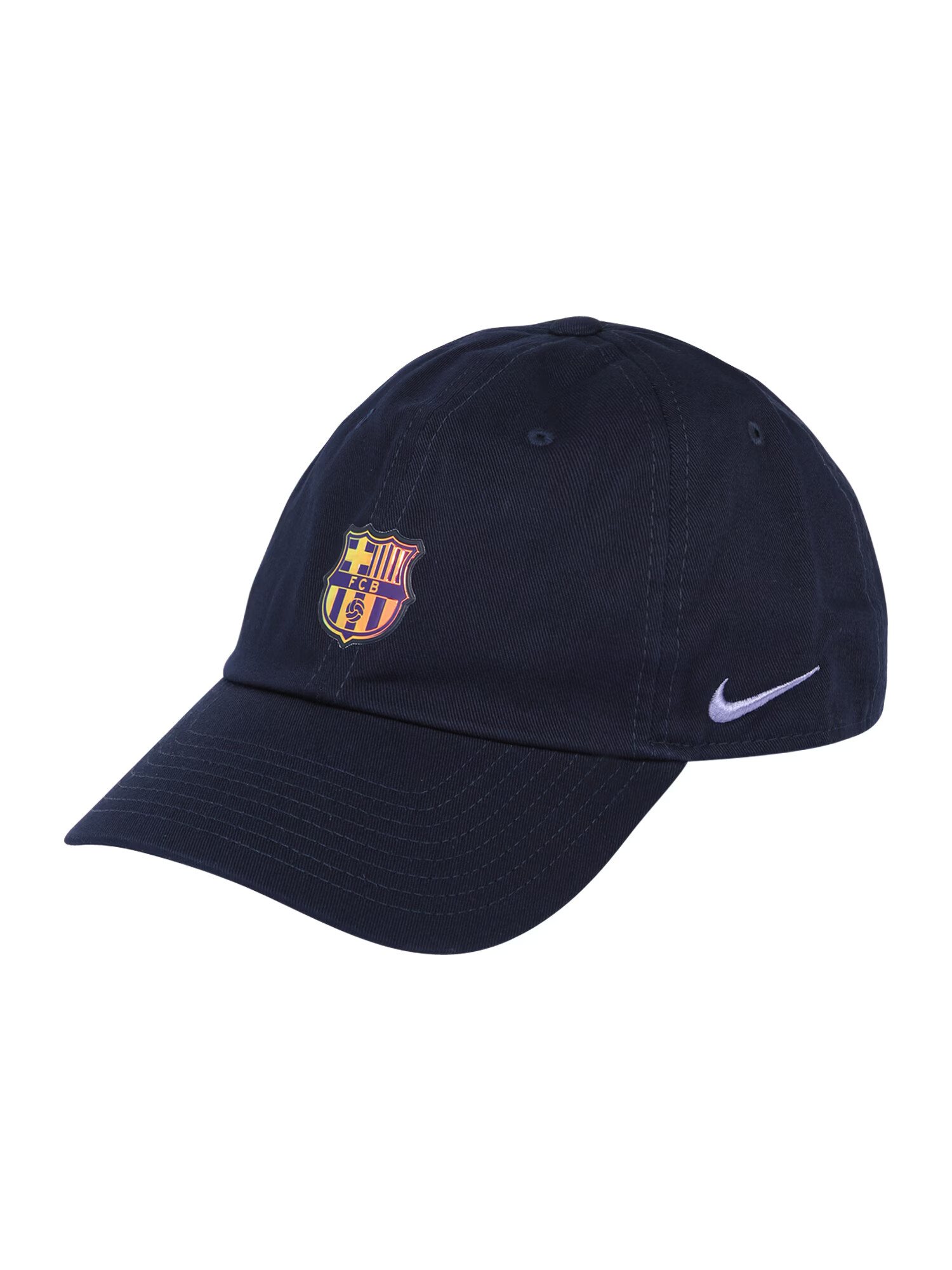 NIKE Športna kapa 'FC Barcelona Heritage 86' mornarska / lila / rumena / roza - Pepit.si