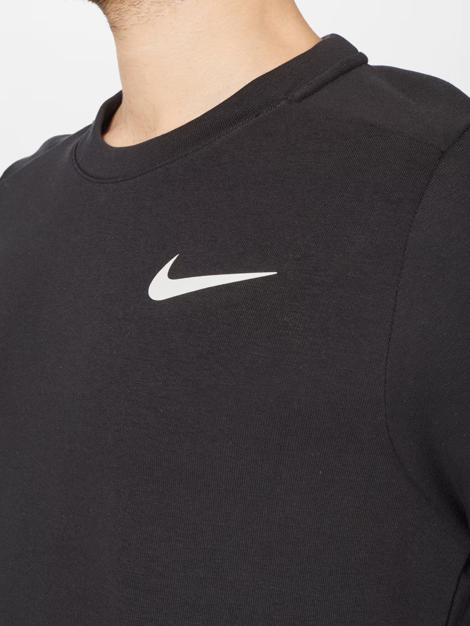 NIKE Športna majica črna / bela - Pepit.si