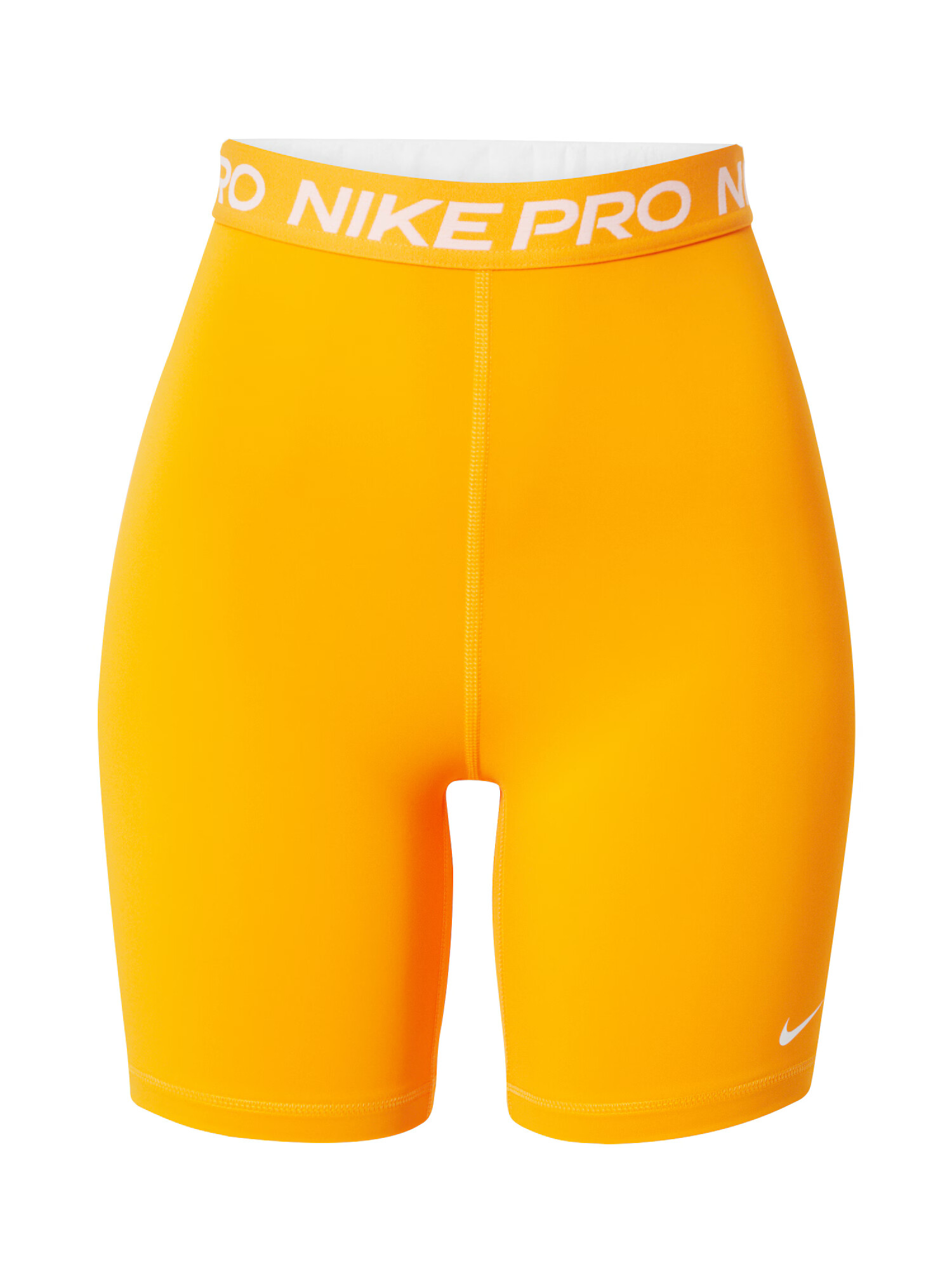 NIKE Športne hlače neonsko oranžna / bela - Pepit.si