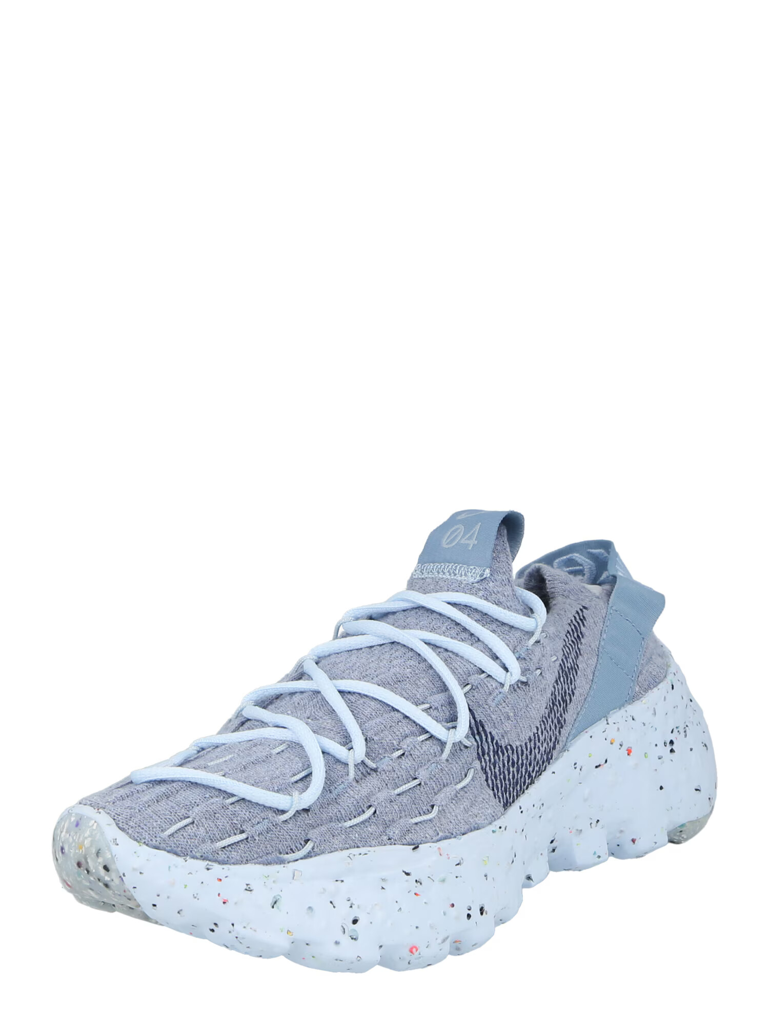 Nike Sportswear Nizke superge 'Space Hippie 04' mornarska / opal / svetlo modra - Pepit.si