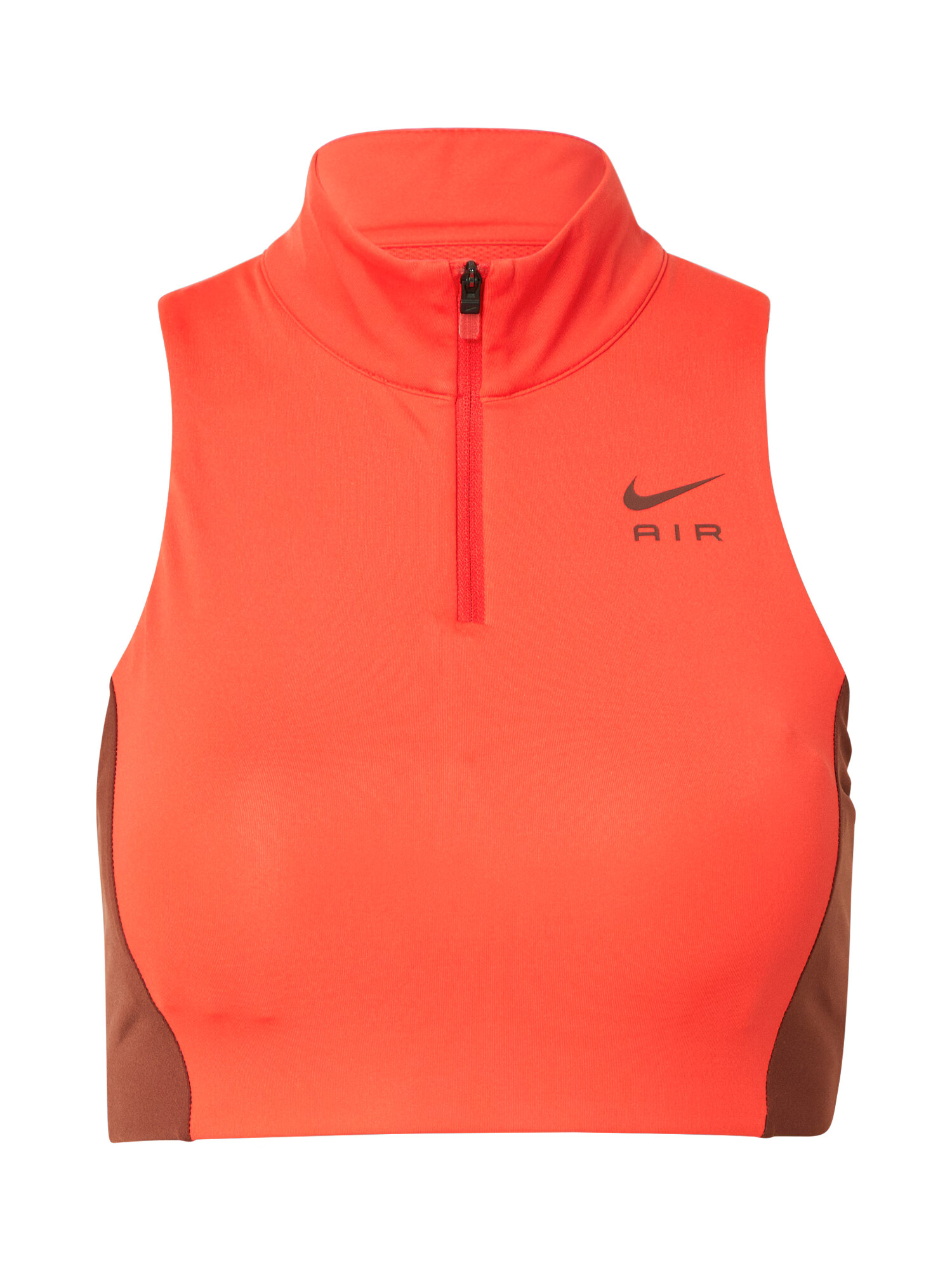 NIKE Športni nederček burgund / oranžno rdeča - Pepit.si