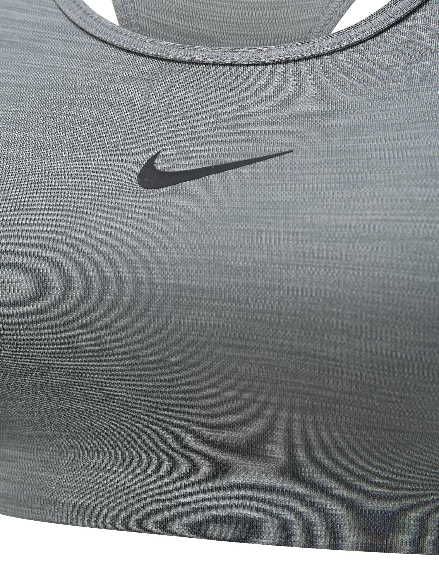 NIKE Športni nederček siva / črna - Pepit.si