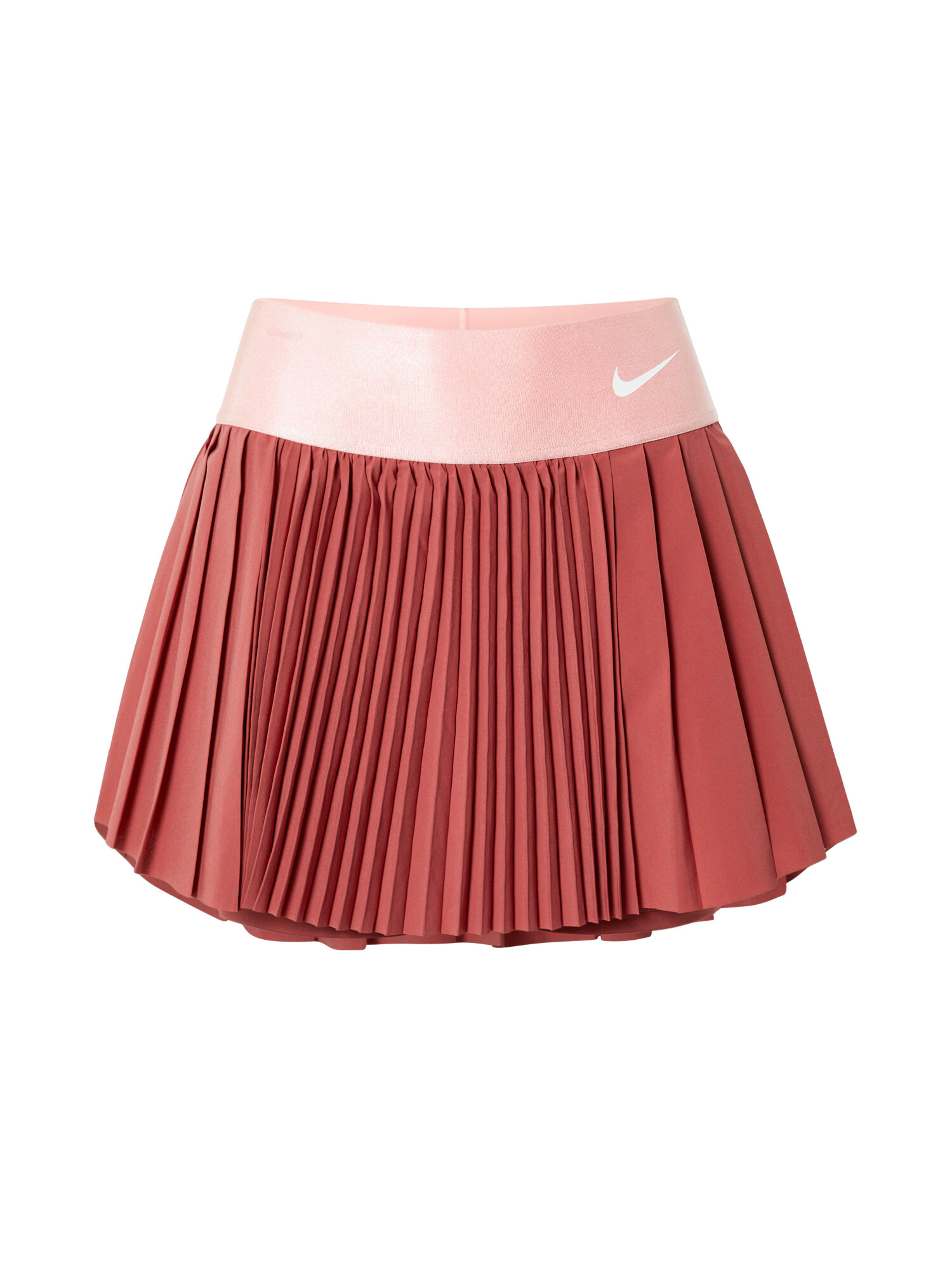 NIKE Športno krilo rjasto rjava / pastelno oranžna / bela - Pepit.si