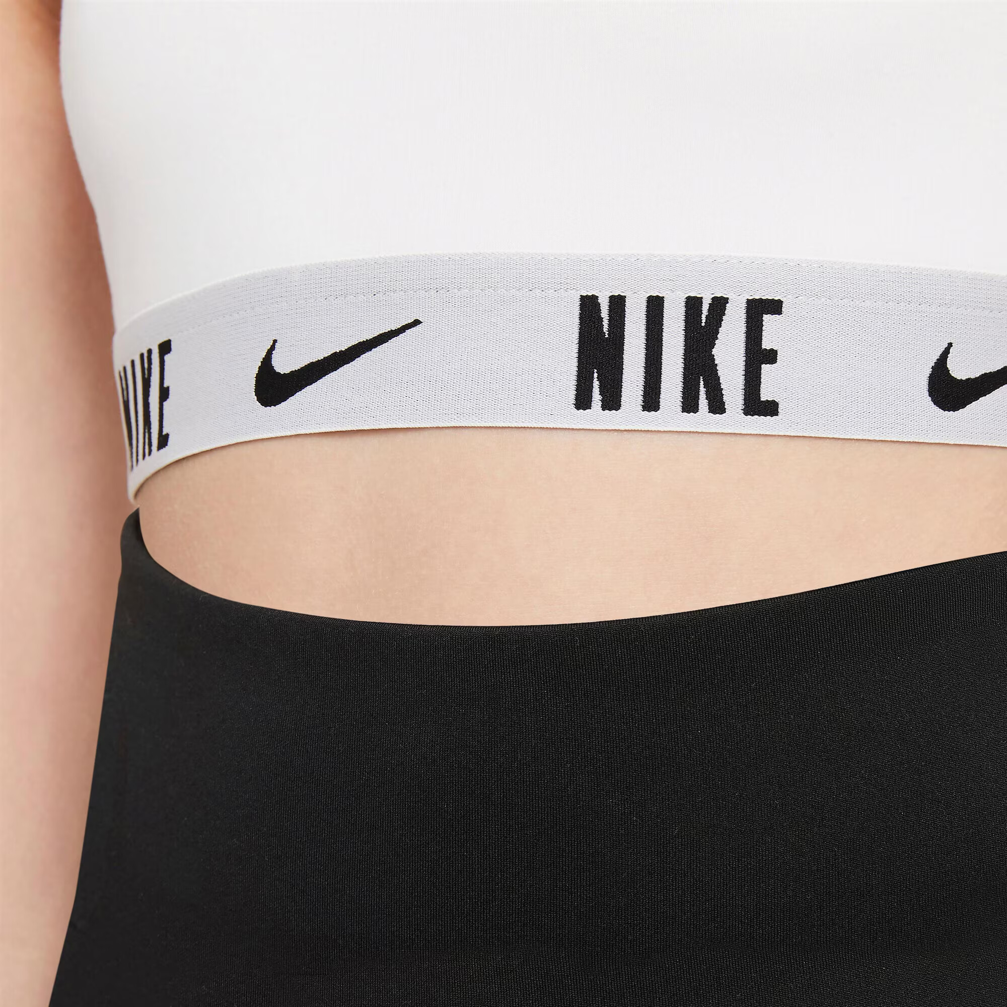 NIKE Športno spodnje perilo 'Trophy' siva / črna / bela - Pepit.si