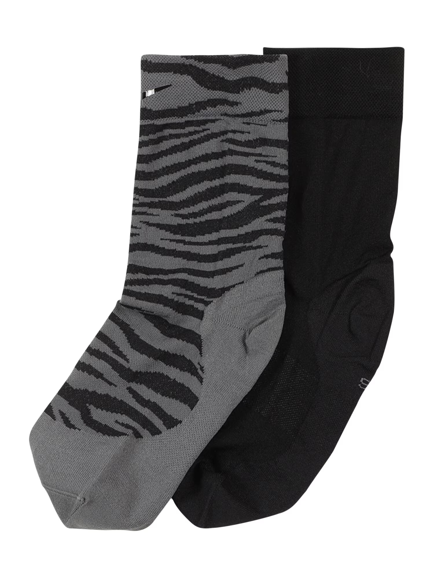 NIKE Sportsocken 'Sheer' siva / črna - Pepit.si