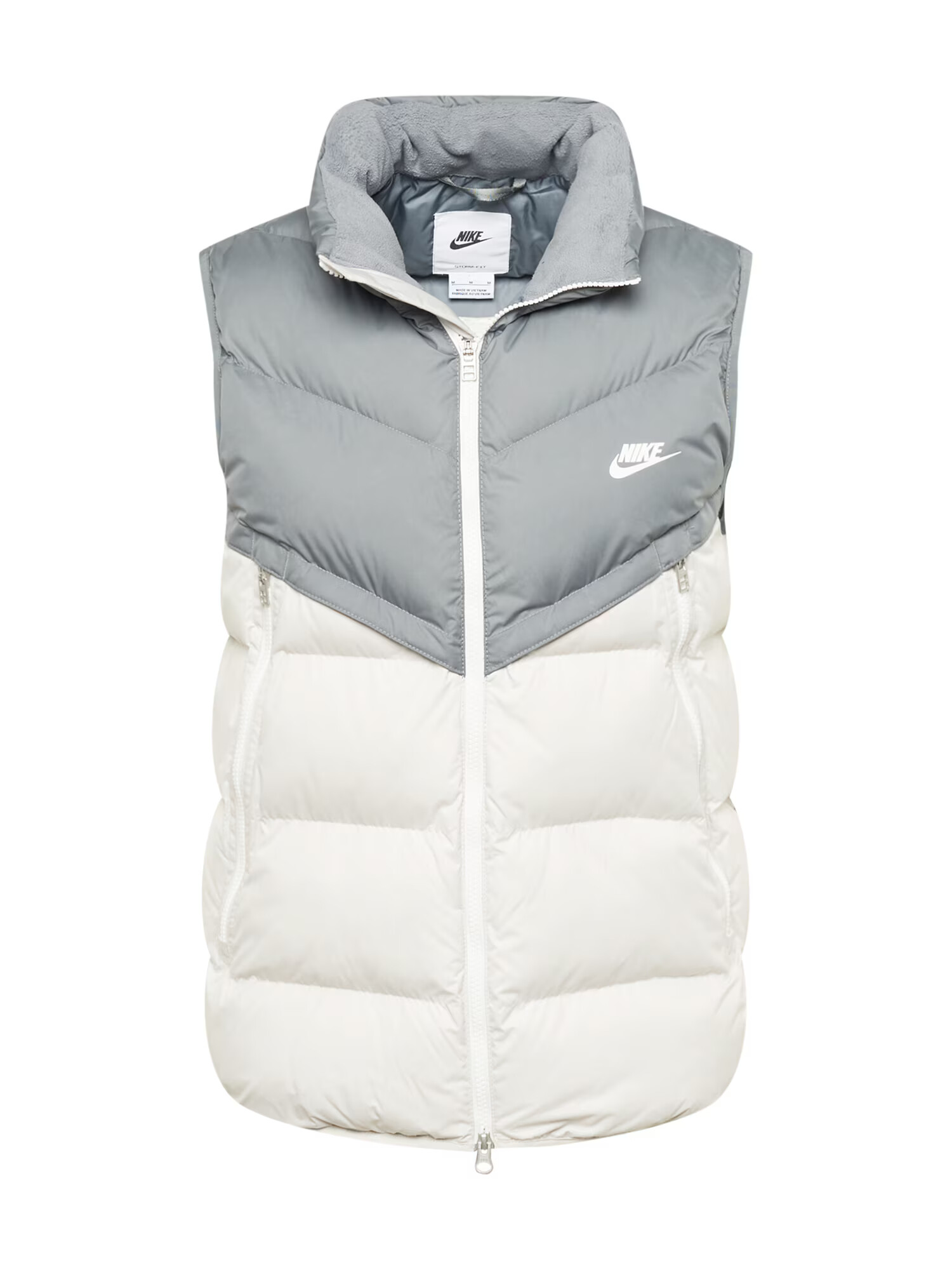 Nike Sportswear Brezrokavnik temno siva / bela - Pepit.si