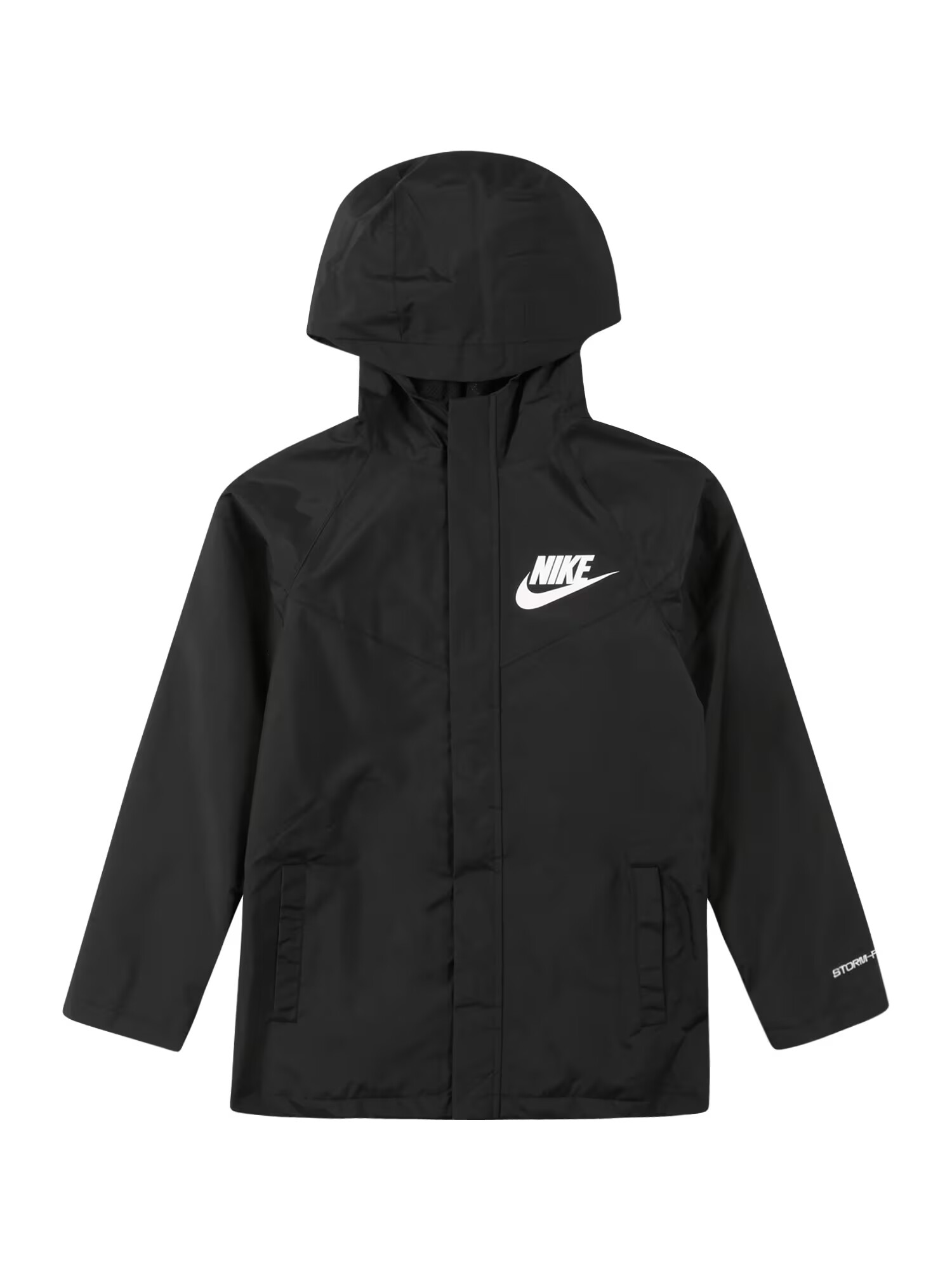 Nike Sportswear Funkcionalna jakna črna / bela - Pepit.si