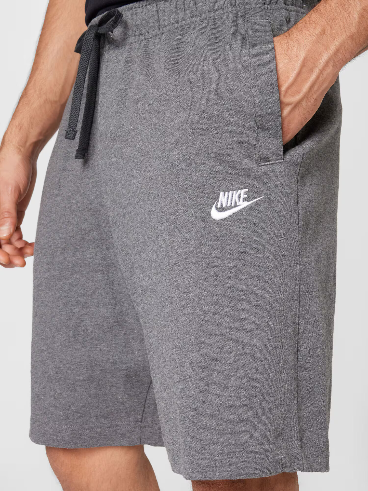 Nike Sportswear Hlače temno siva / bela - Pepit.si