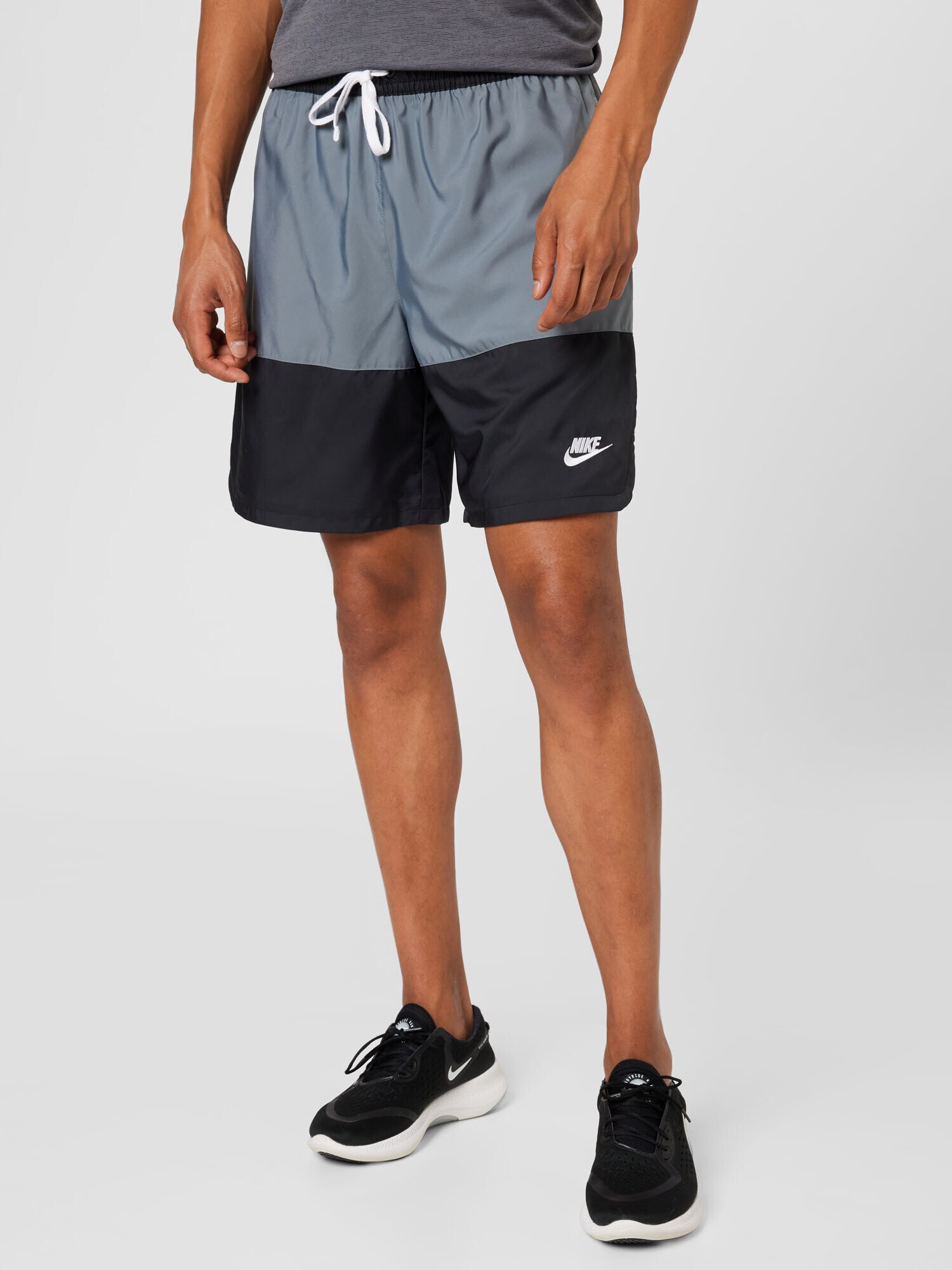 Nike Sportswear Hlače dimno modra / črna / bela - Pepit.si