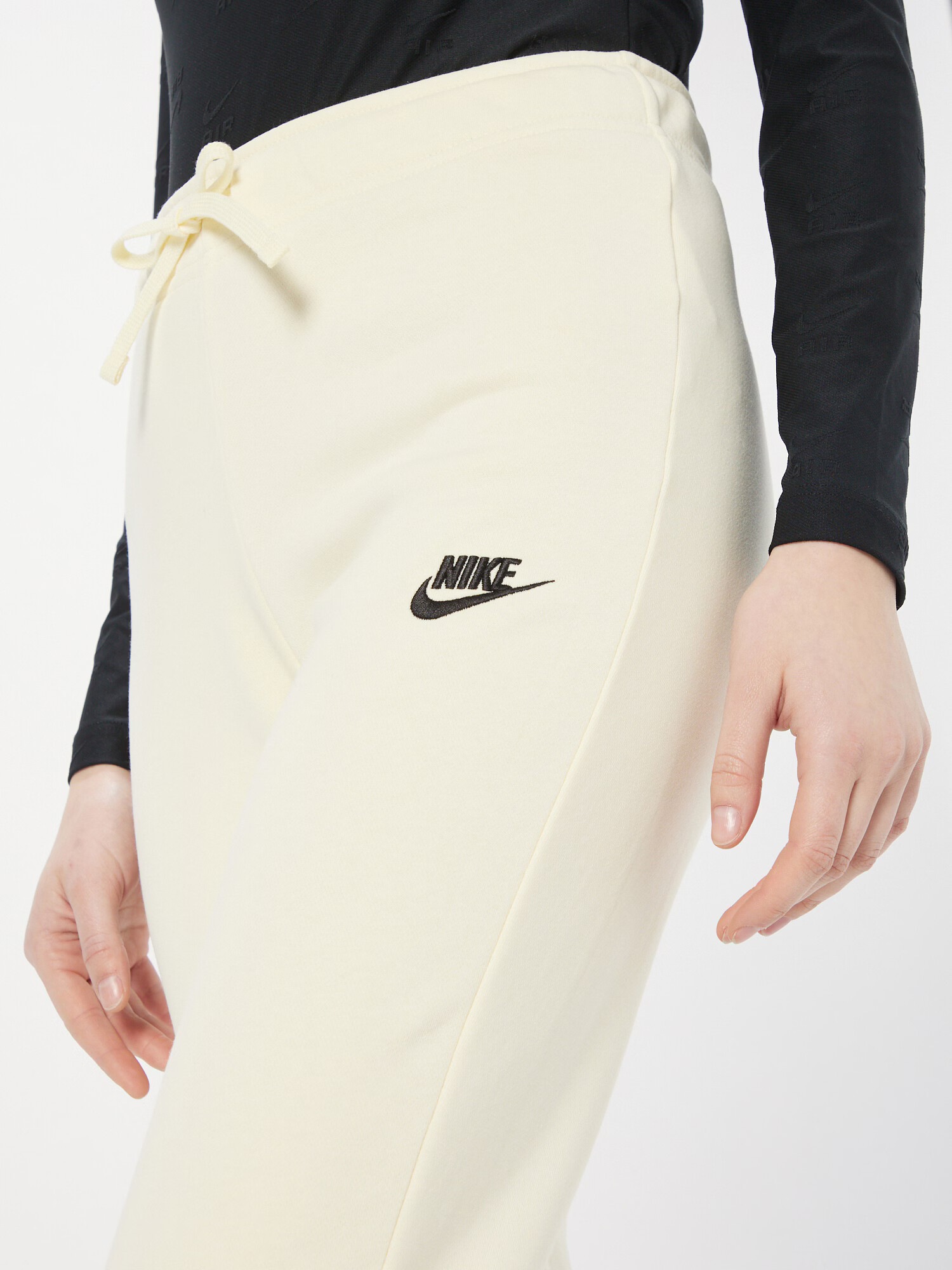 Nike Sportswear Hlače črna / bela - Pepit.si