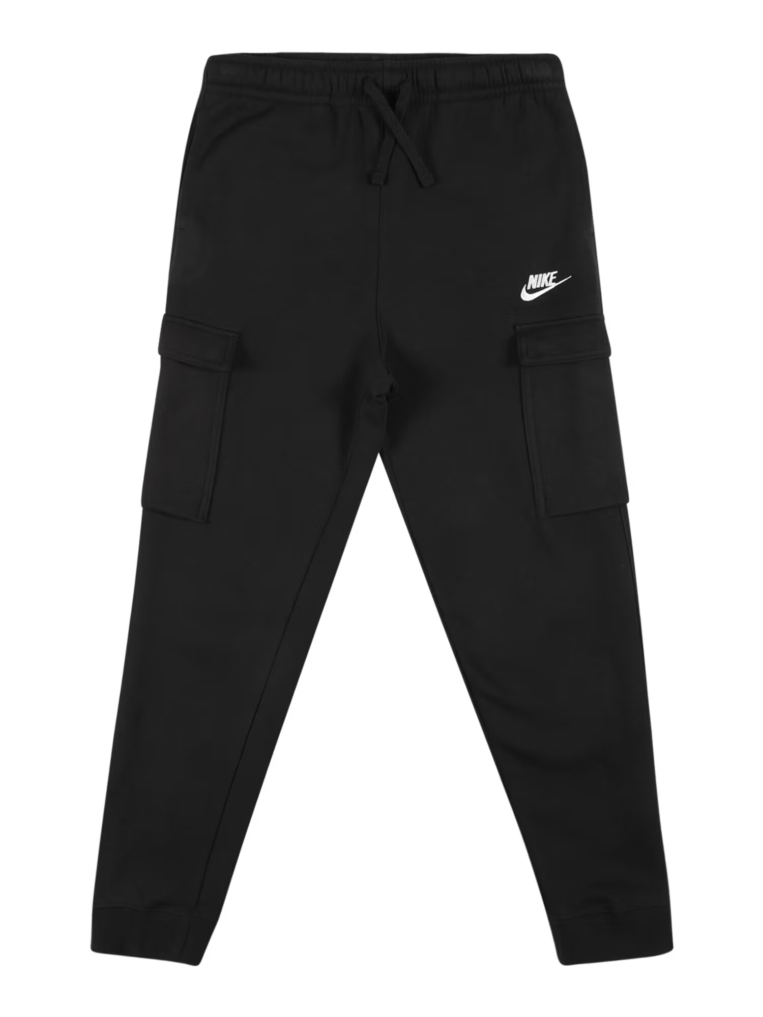 Nike Sportswear Hlače črna / bela - Pepit.si