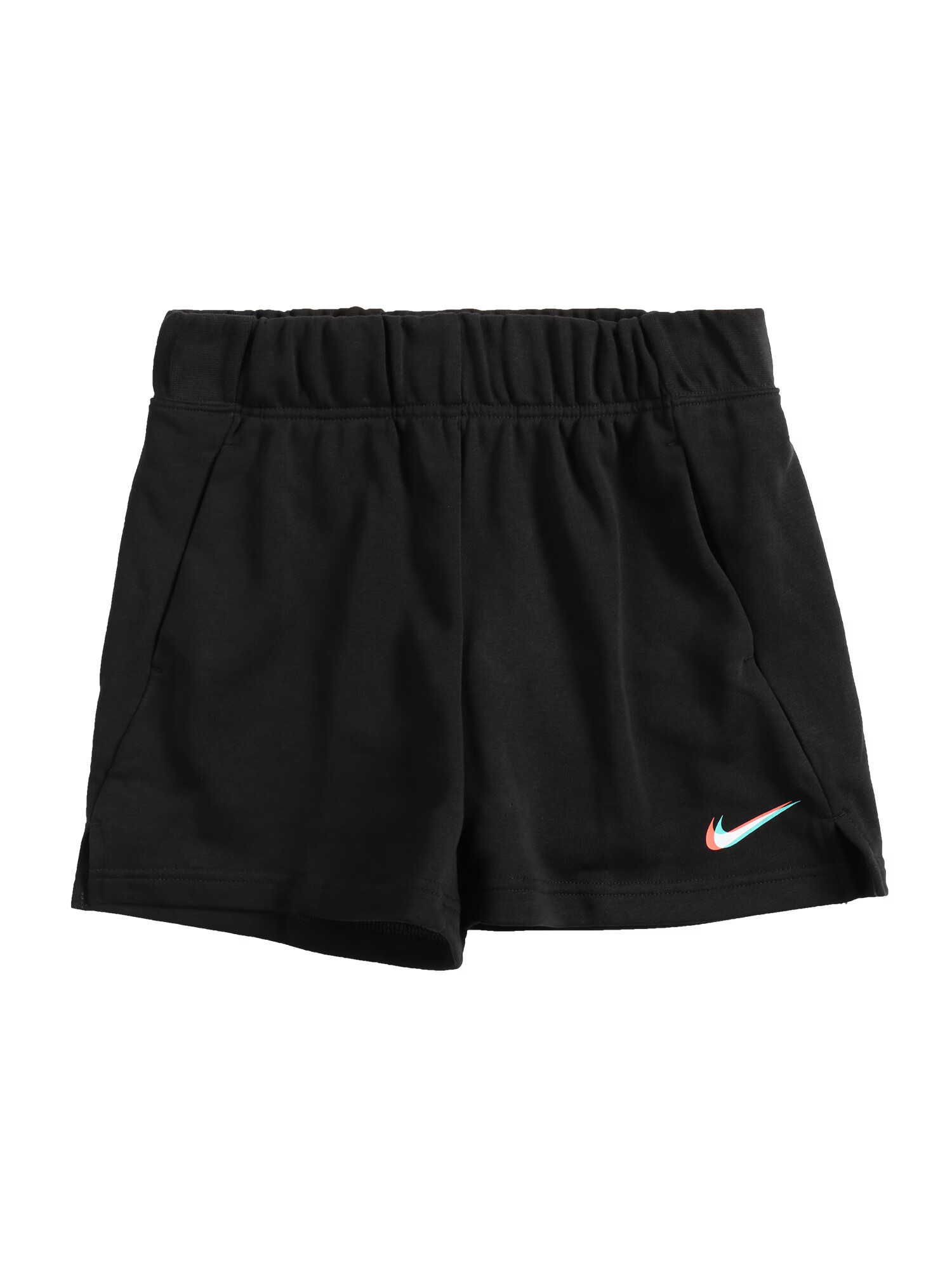 Nike Sportswear Hlače črna / oranžna / bela - Pepit.si