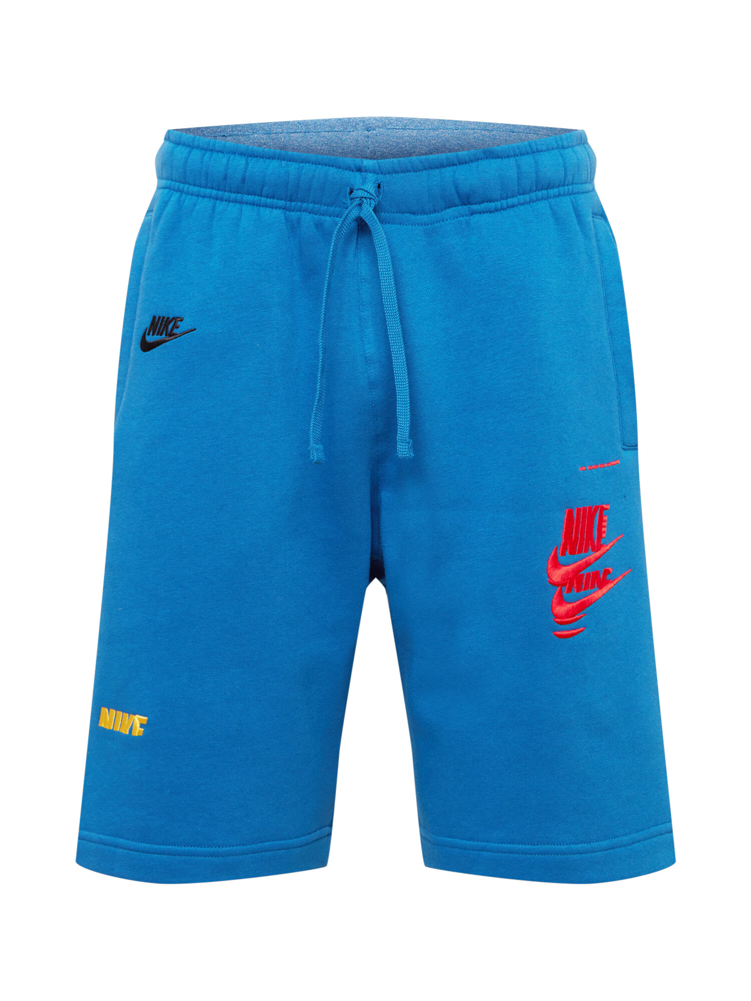 Nike Sportswear Hlače kraljevo modra / rumena / rdeča / črna - Pepit.si