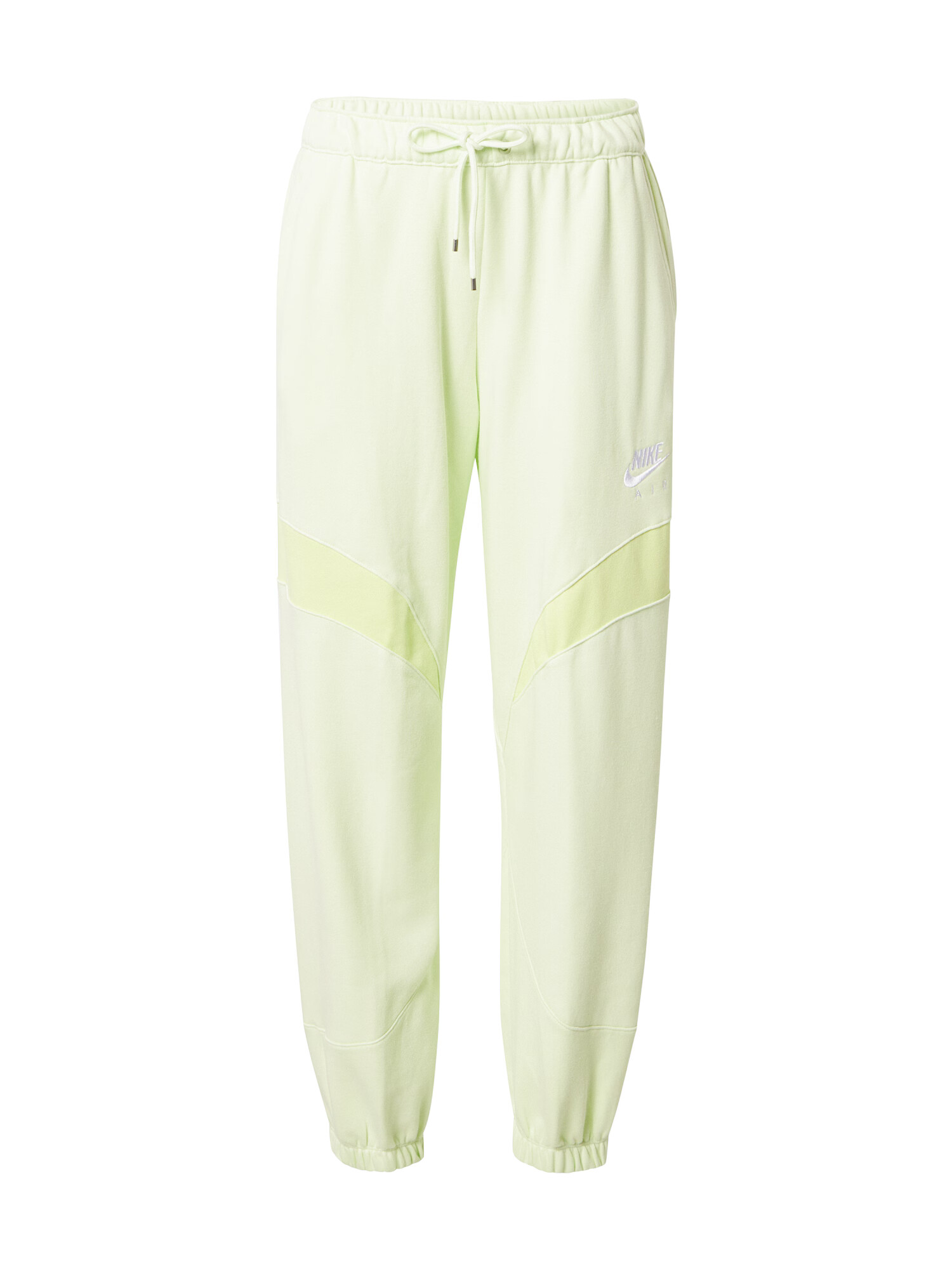 Nike Sportswear Hlače limeta / bela - Pepit.si