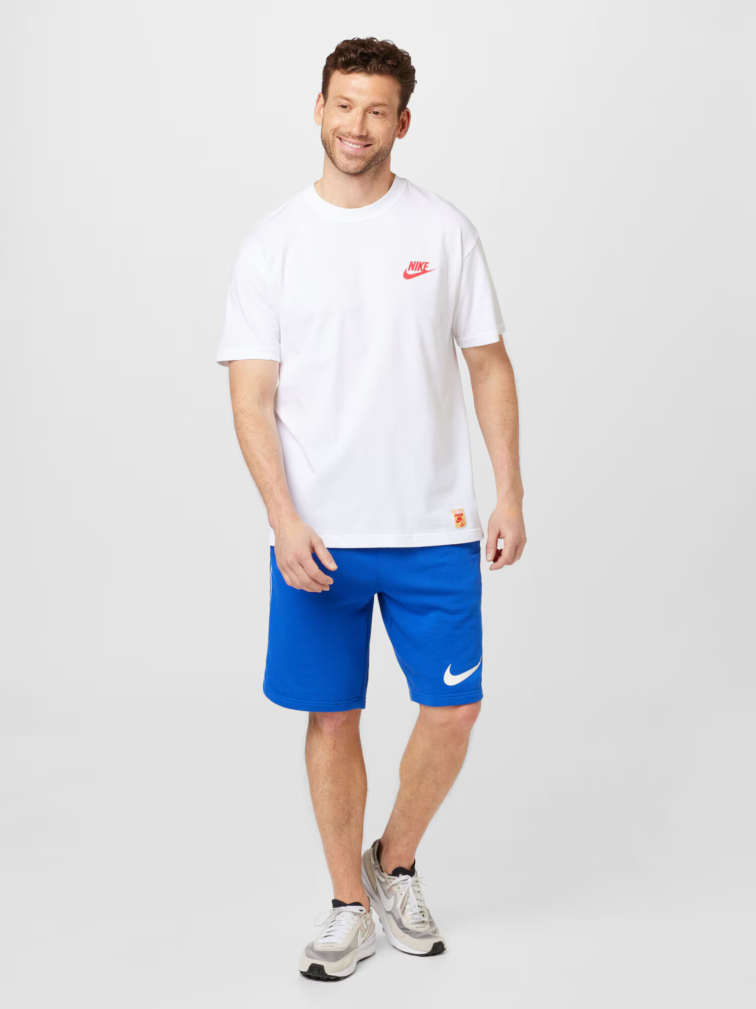 Nike Sportswear Hlače modra / mornarska / bela - Pepit.si