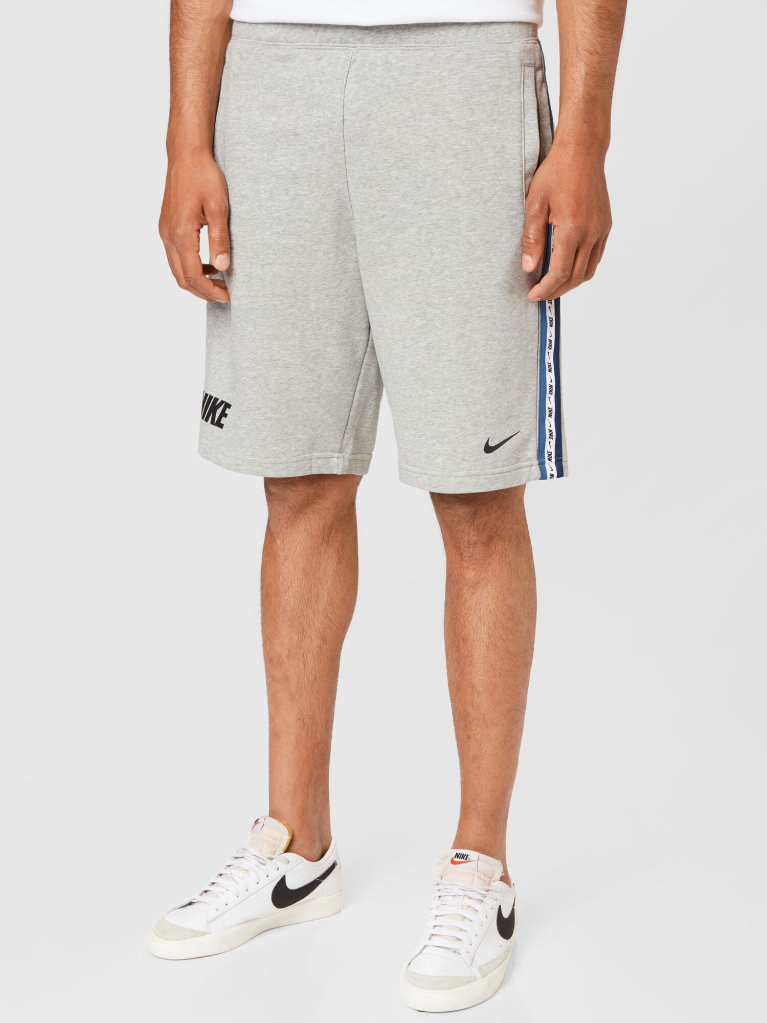 Nike Sportswear Hlače modra / siva / črna / bela - Pepit.si