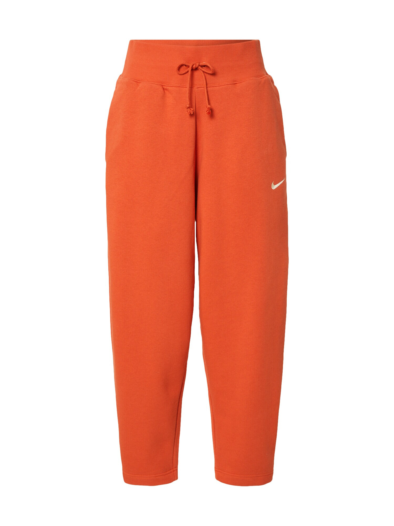 Nike Sportswear Hlače oranžno rdeča / bela - Pepit.si