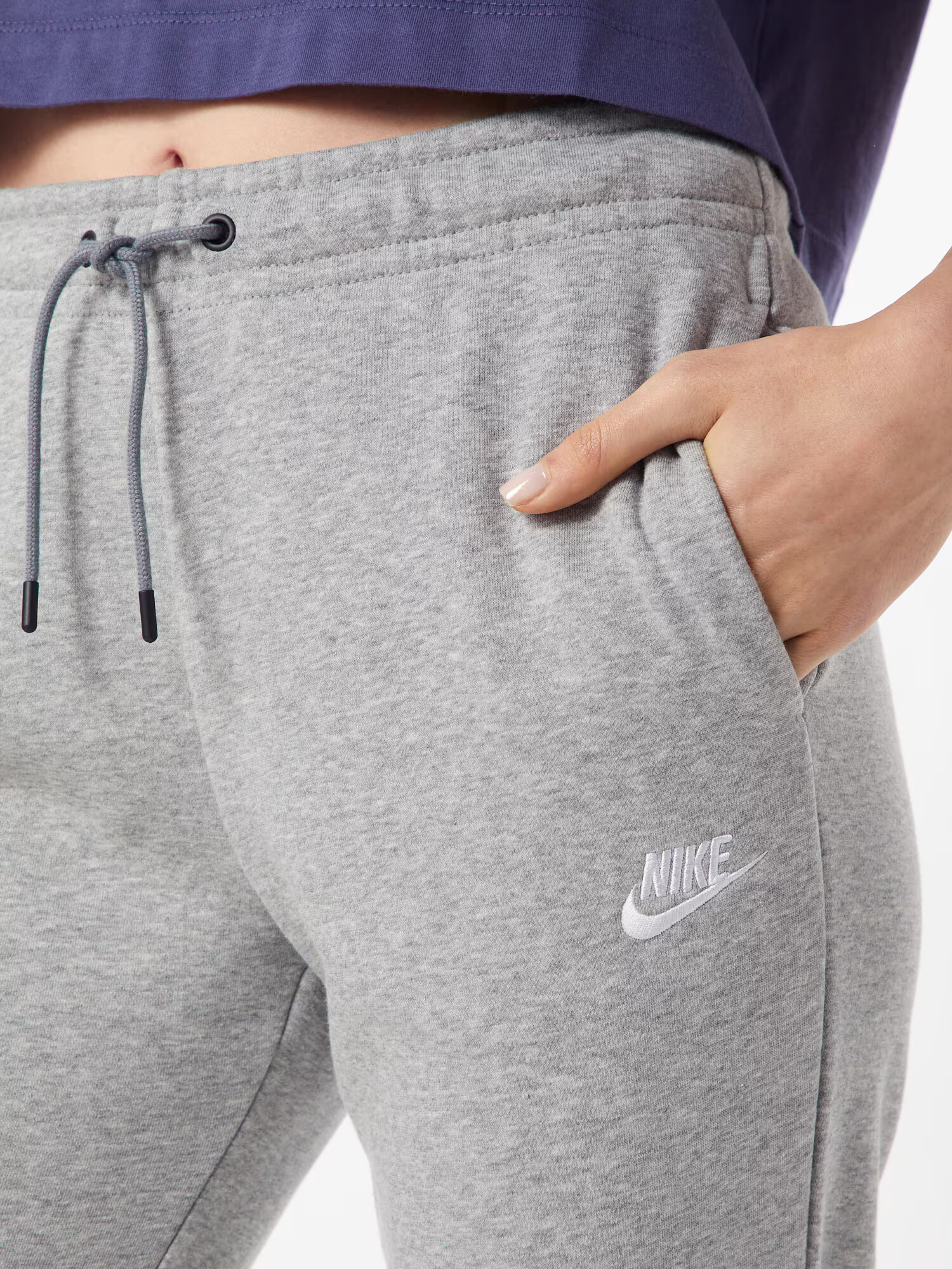 Nike Sportswear Hlače pegasto siva - Pepit.si