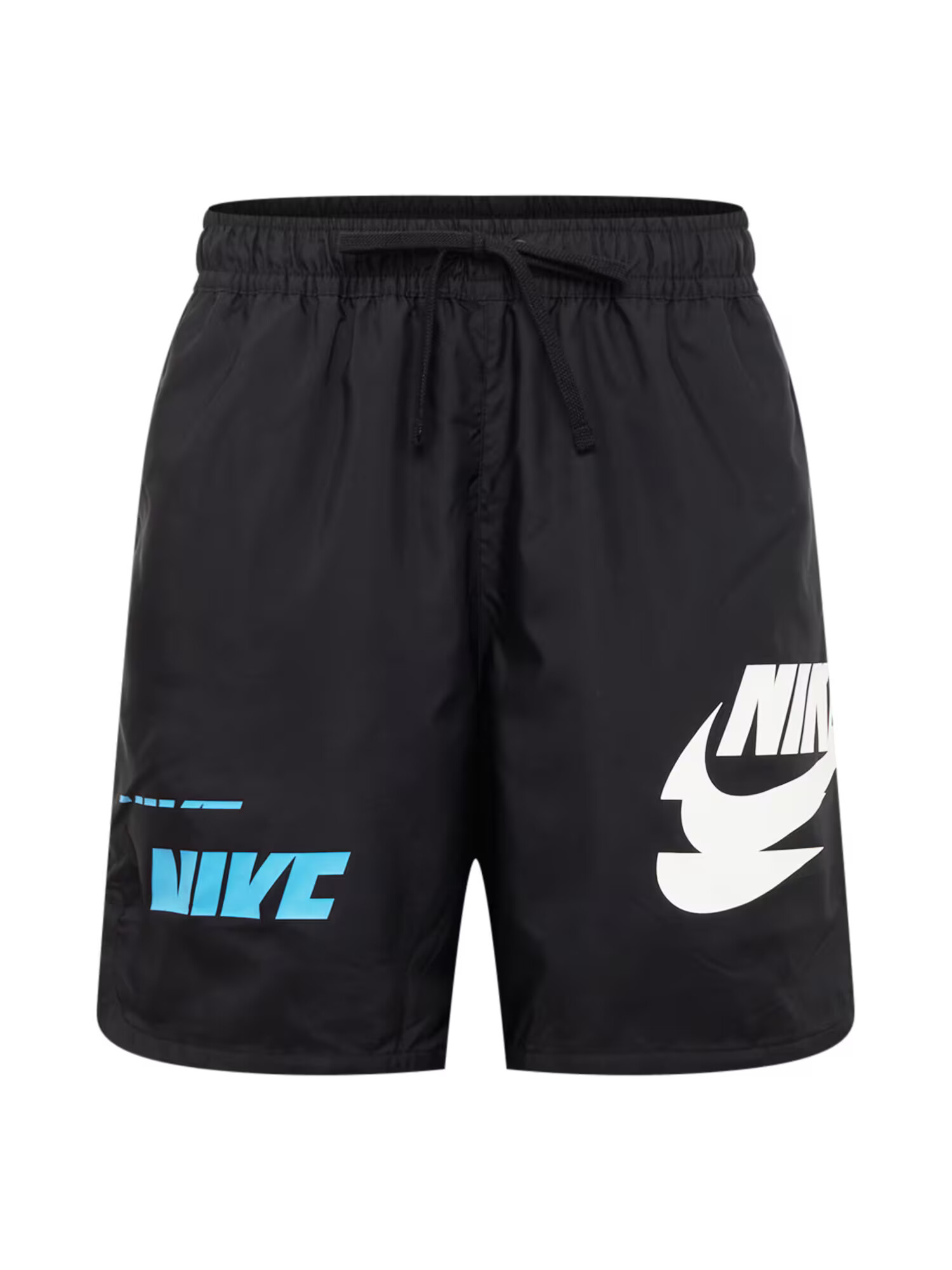 Nike Sportswear Hlače svetlo modra / črna / bela - Pepit.si