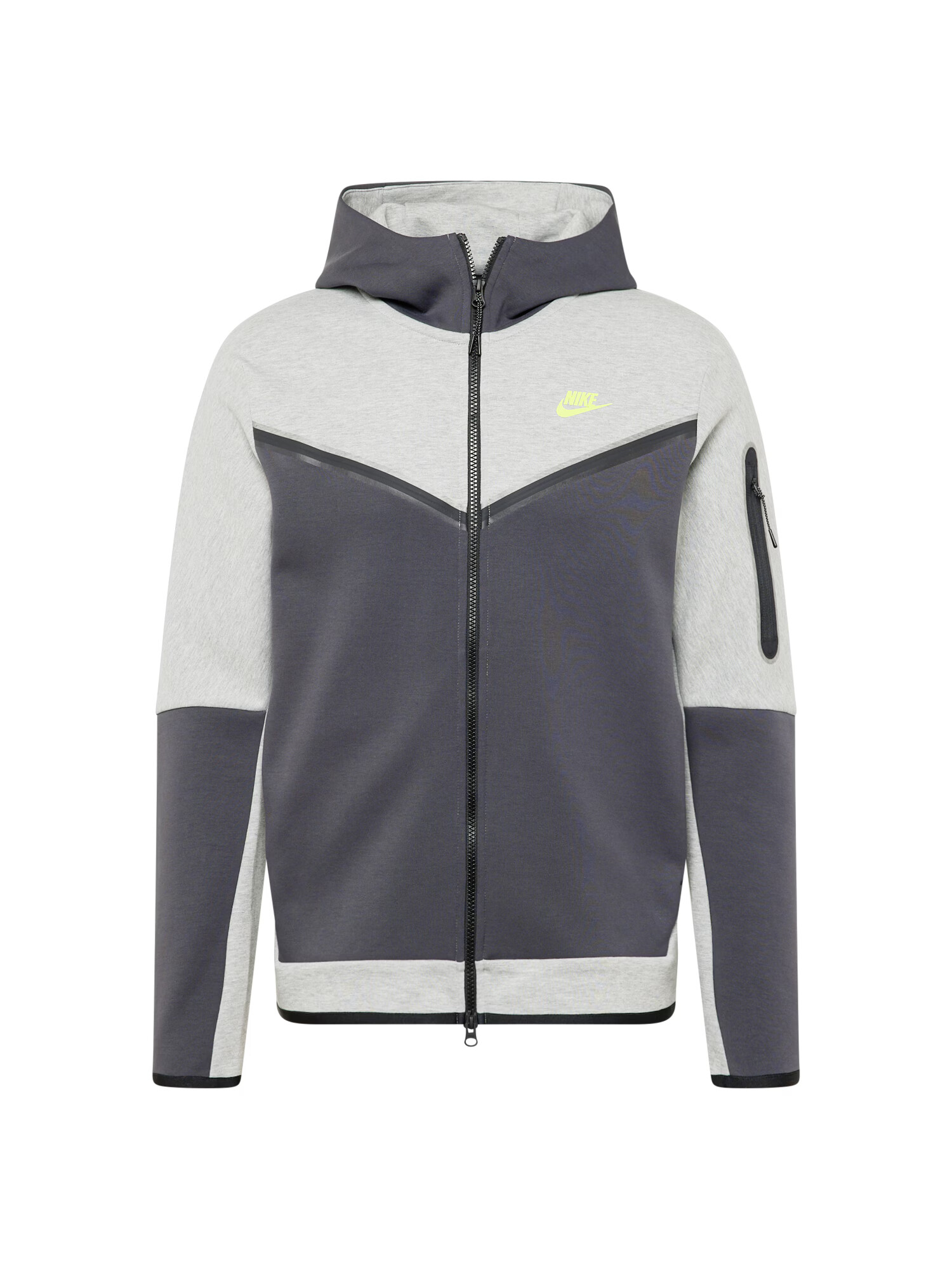 Nike Sportswear Jopa na zadrgo temno siva / pegasto siva - Pepit.si