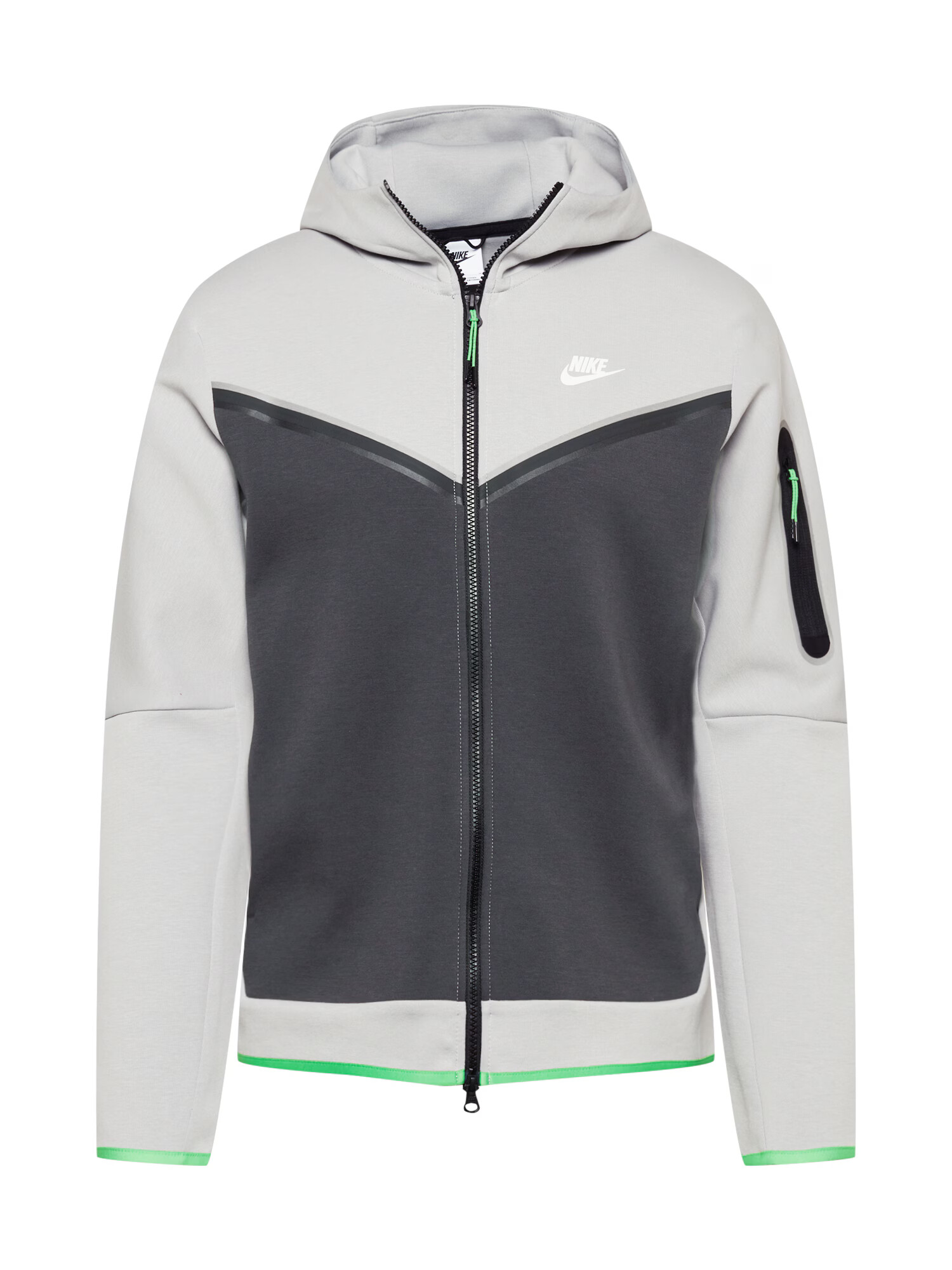 Nike Sportswear Jopa iz flisa siva / temno siva - Pepit.si