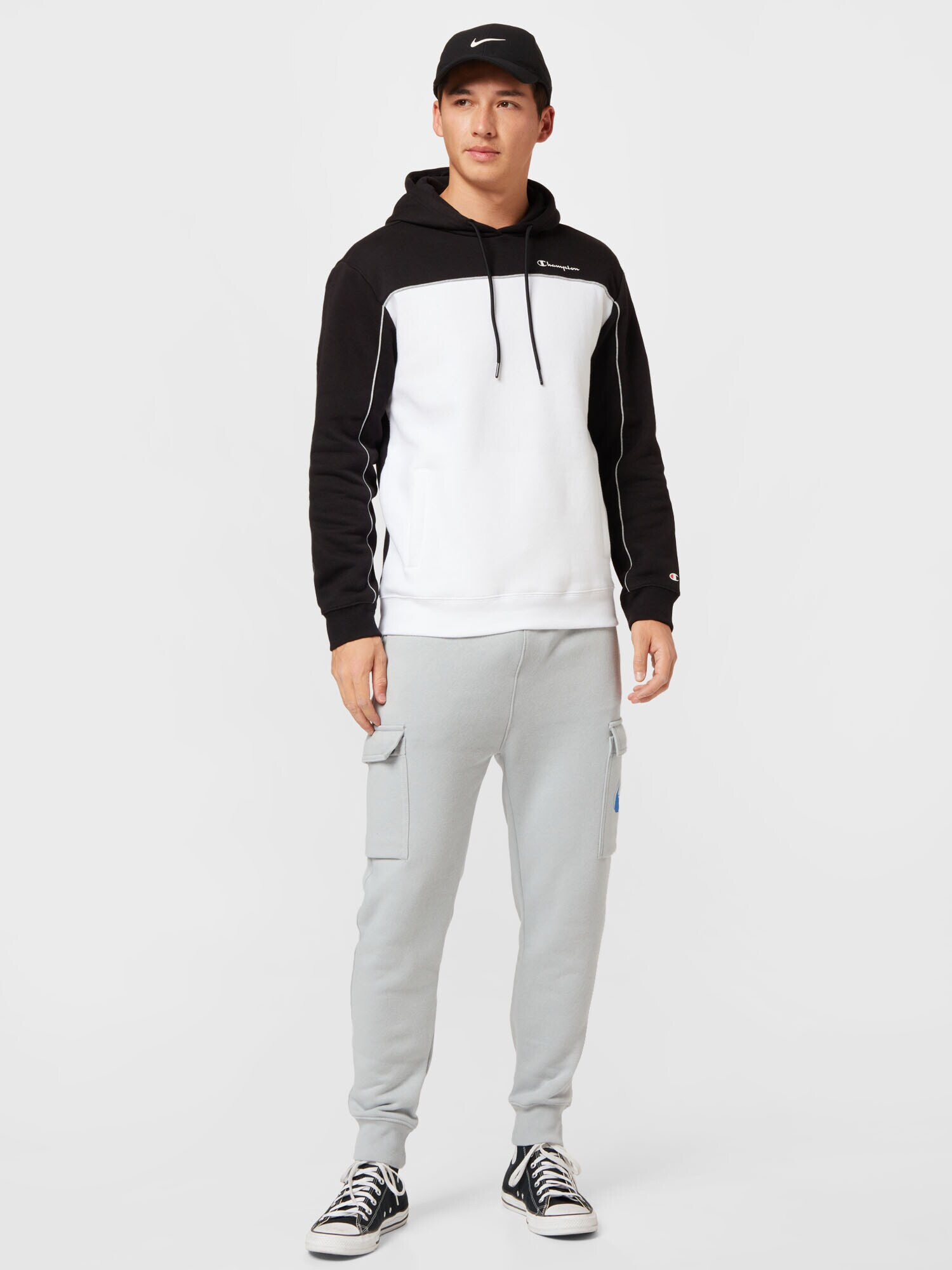 Nike Sportswear Kargo hlače modra / siva / črna - Pepit.si