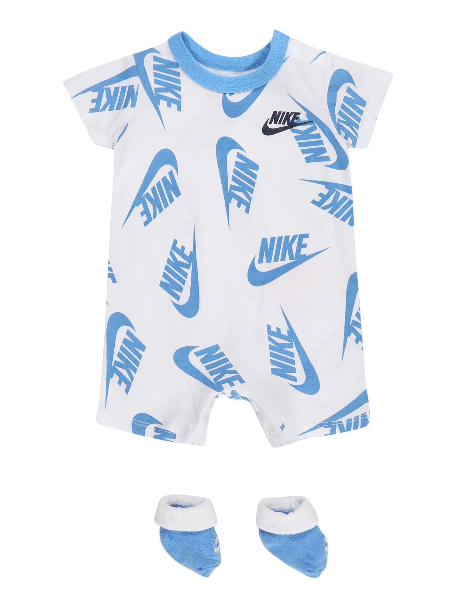 Nike Sportswear Komplet bela / nebeško modra / črna - Pepit.si