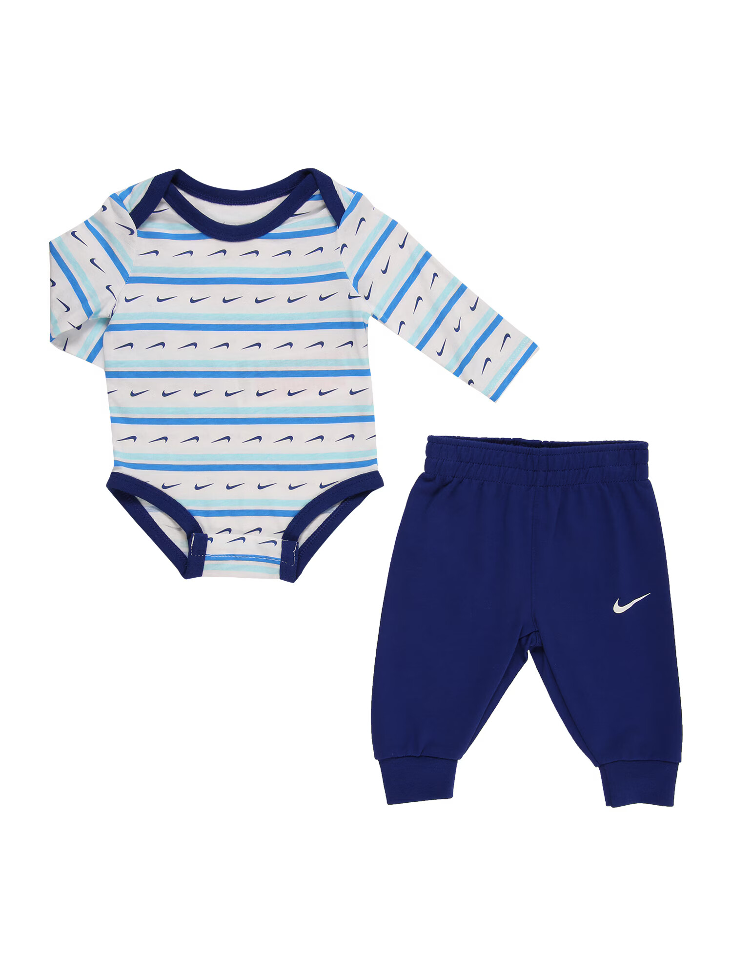 Nike Sportswear Komplet kraljevo modra / mornarska / bela / svetlo modra - Pepit.si