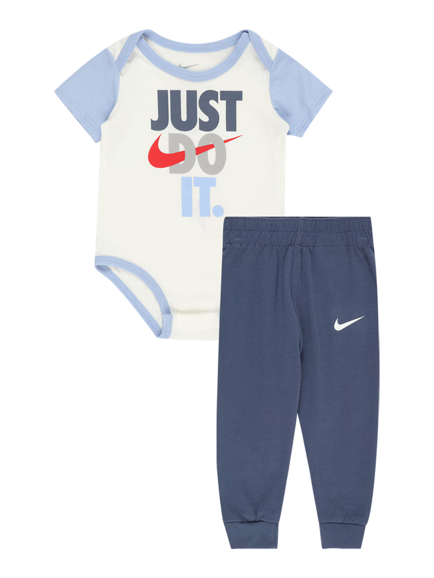 Nike Sportswear Komplet nočno modra / svetlo modra / siva / bela - Pepit.si