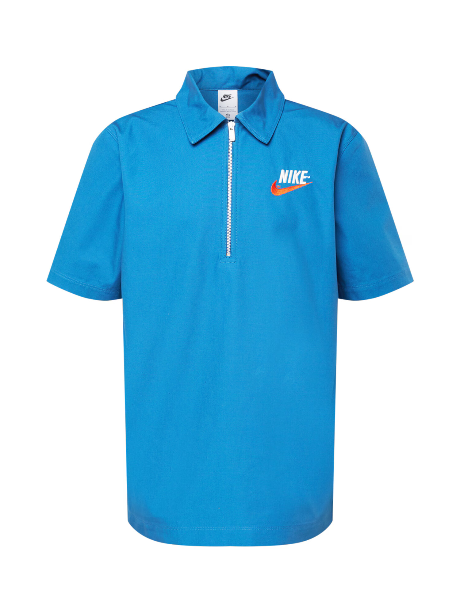 Nike Sportswear Majica azur / svetlo rdeča / bela - Pepit.si