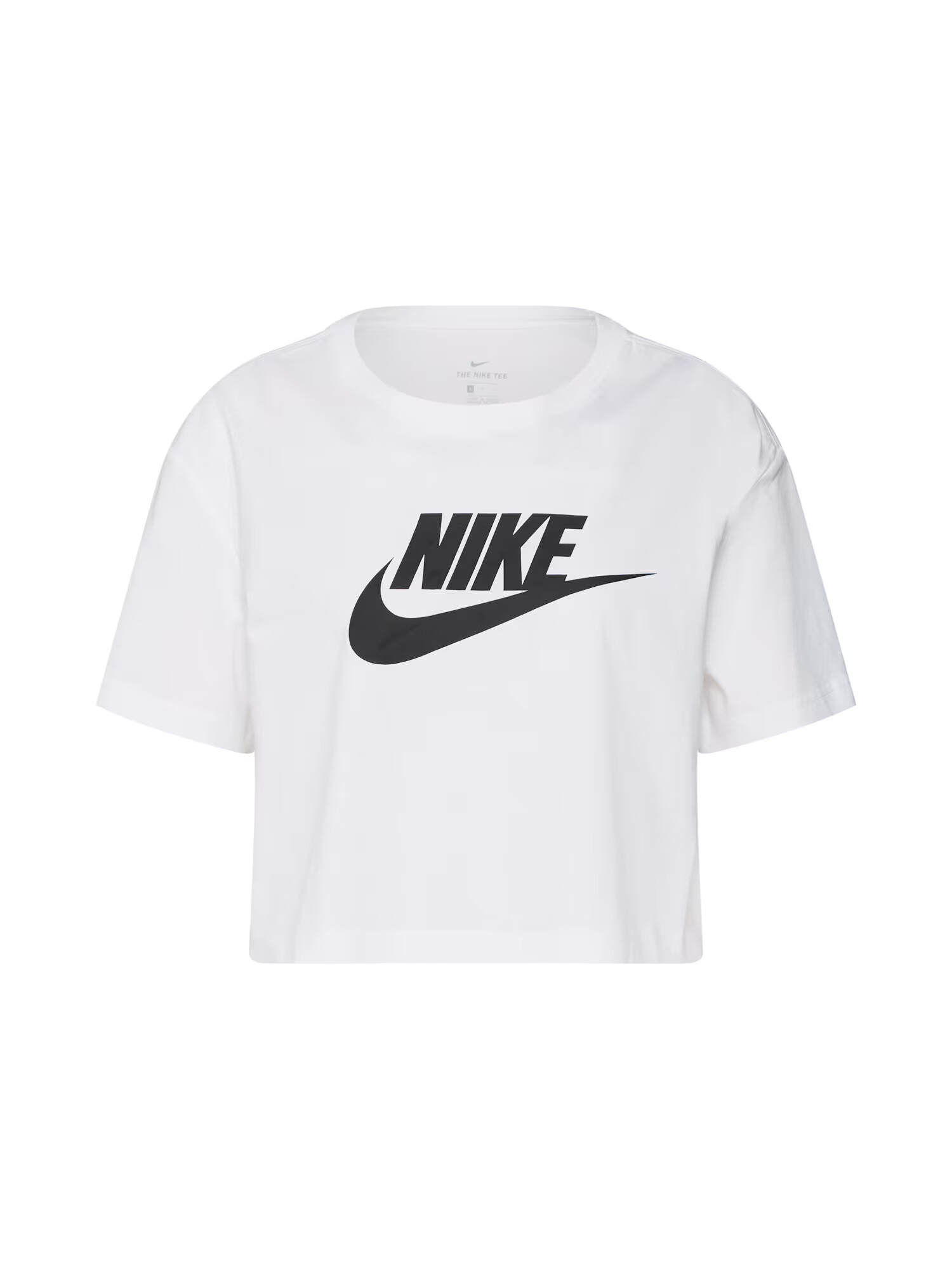 Nike Sportswear Majica črna / bela - Pepit.si