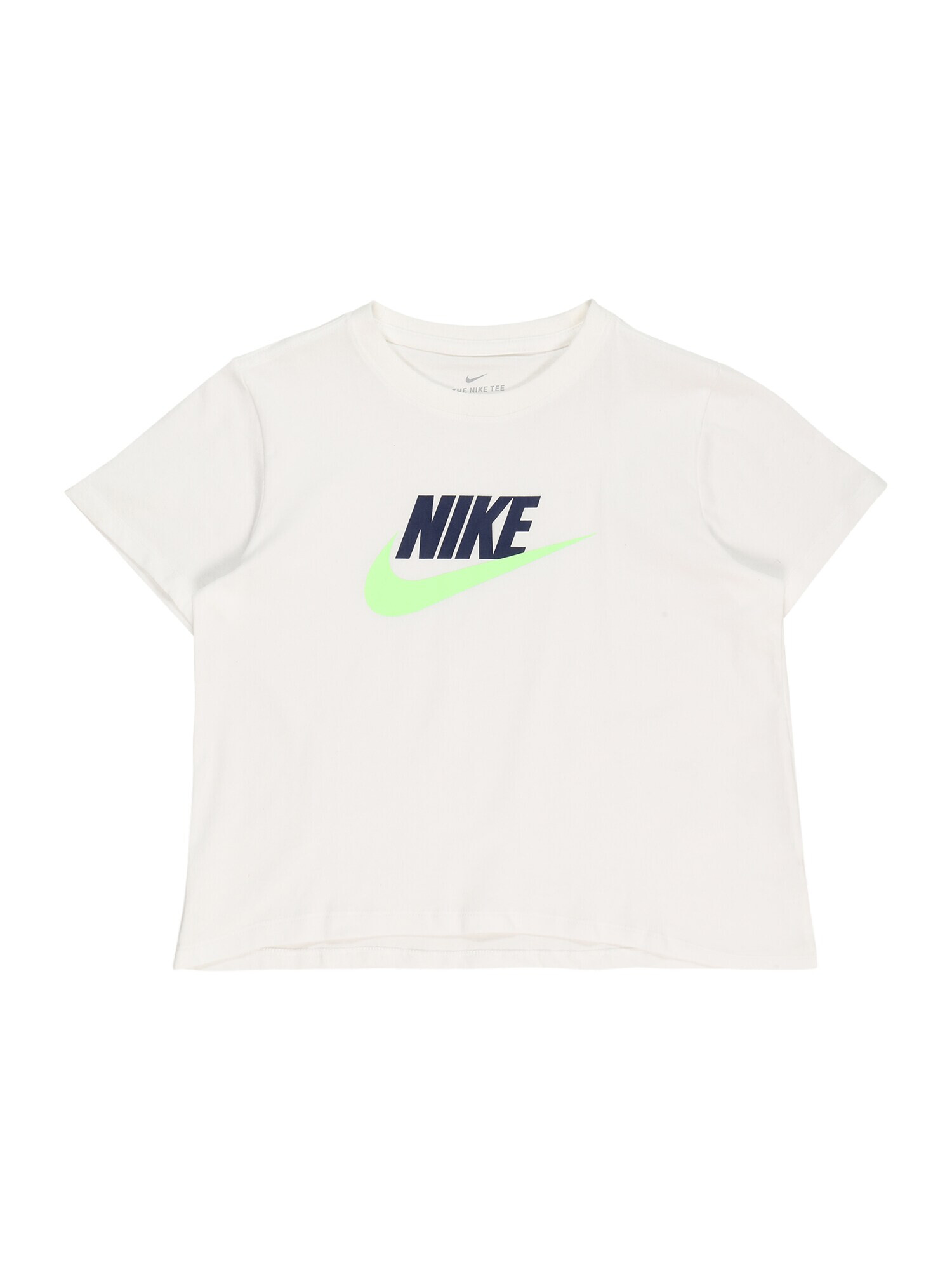 Nike Sportswear Majica mornarska / kivi / bela - Pepit.si