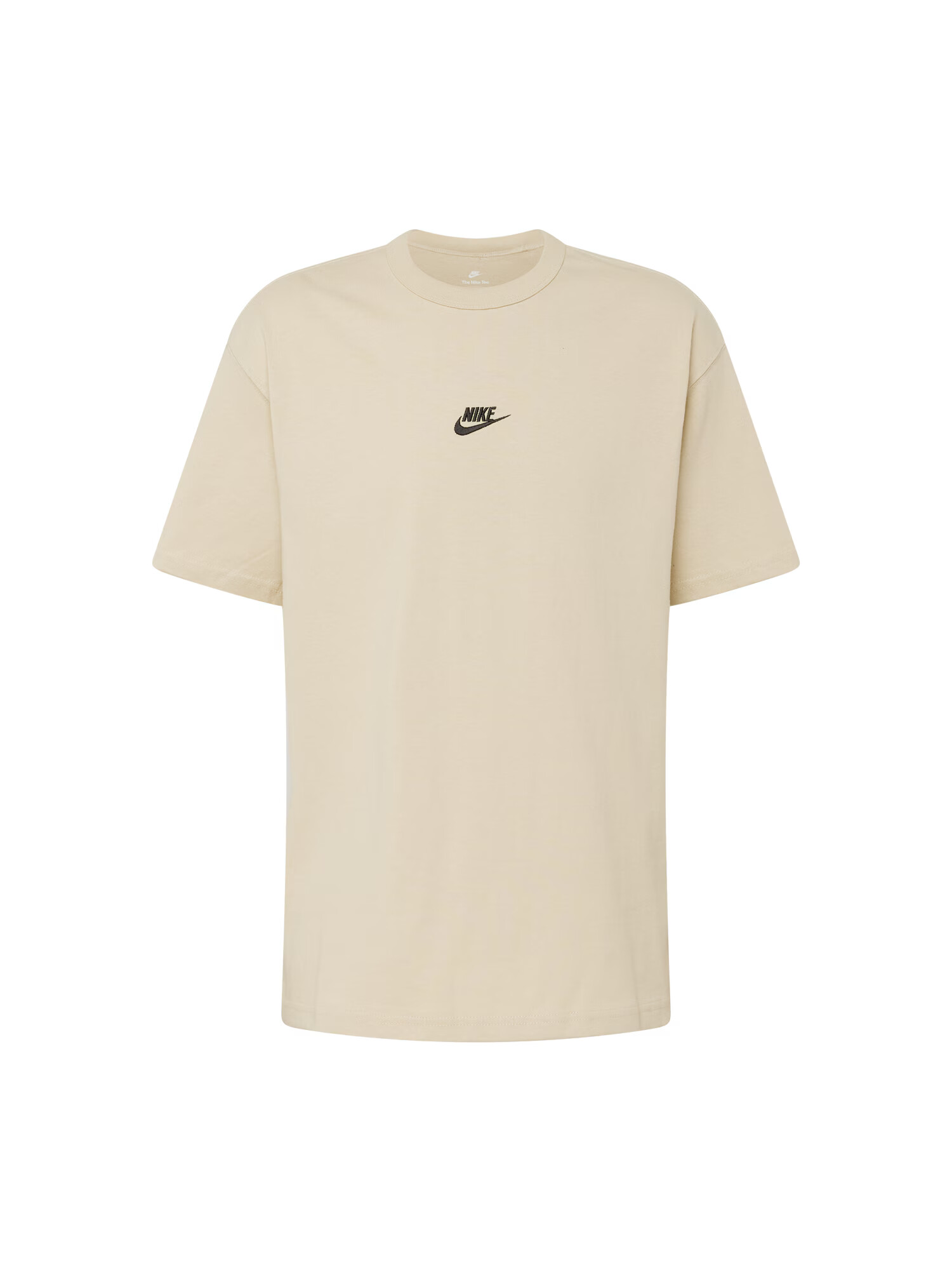 Nike Sportswear Majica bež / črna - Pepit.si