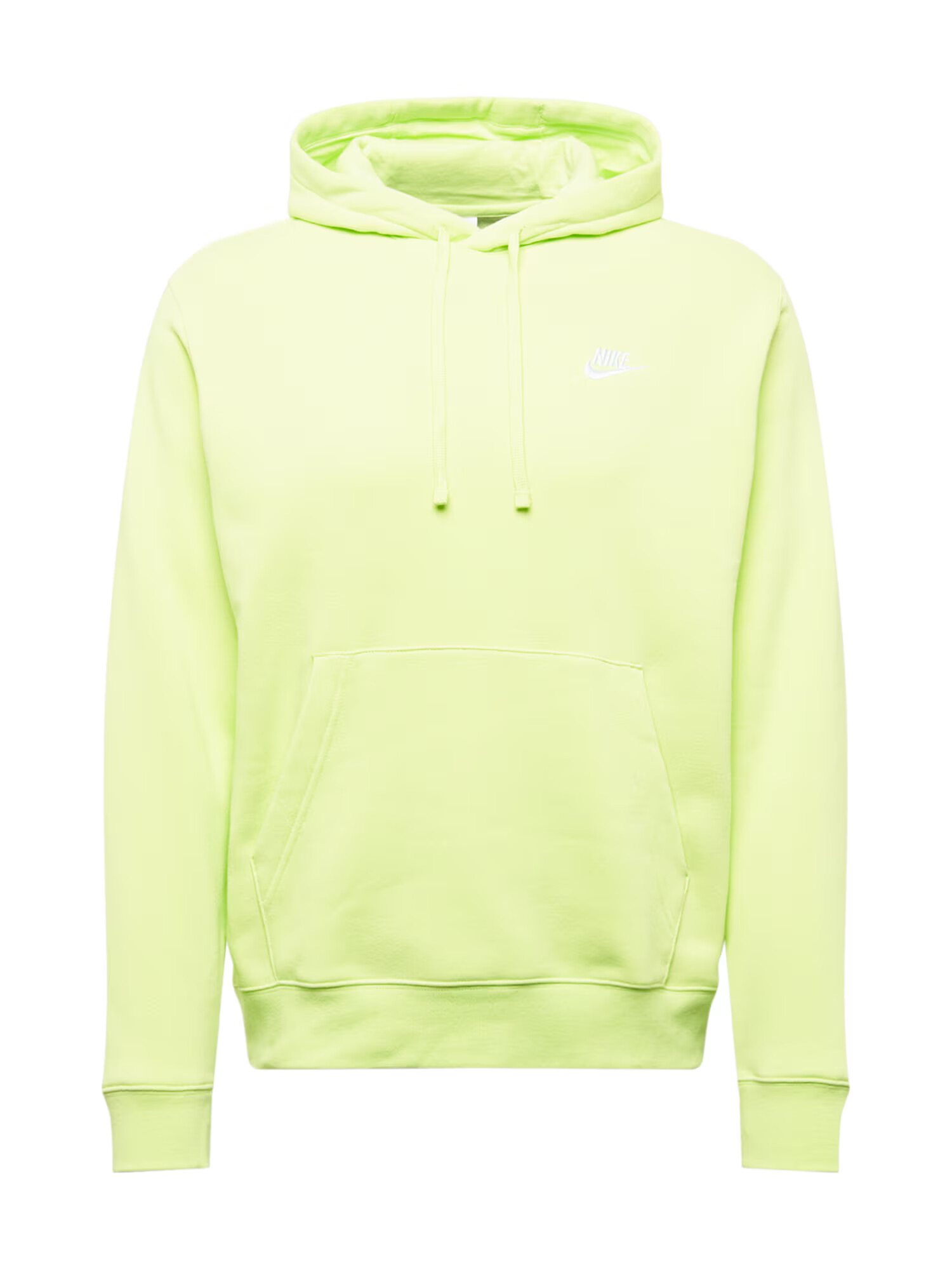 Nike Sportswear Majica 'CLUB' neonsko rumena - Pepit.si