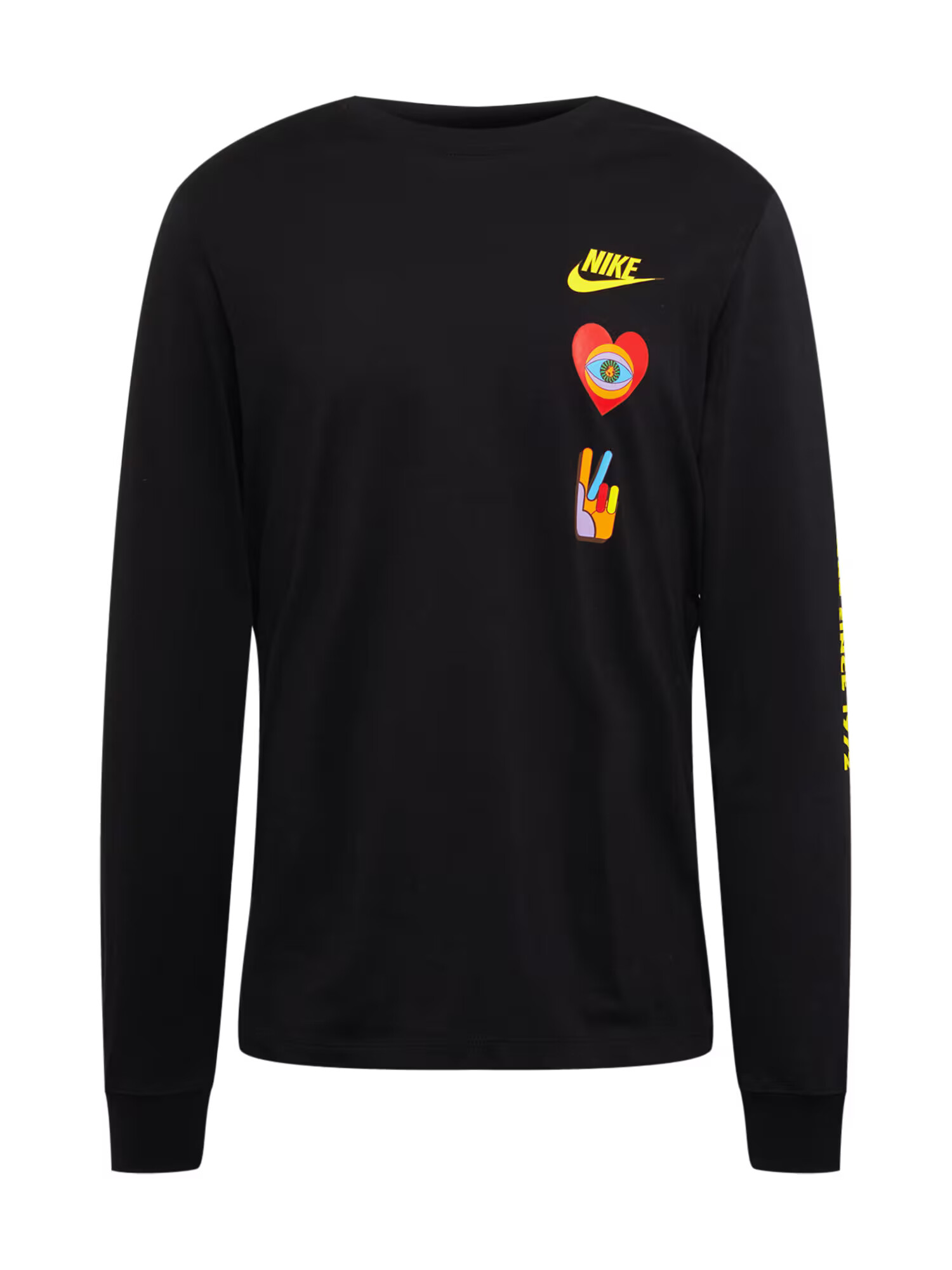 Nike Sportswear Majica modra / rumena / rdeča / črna - Pepit.si