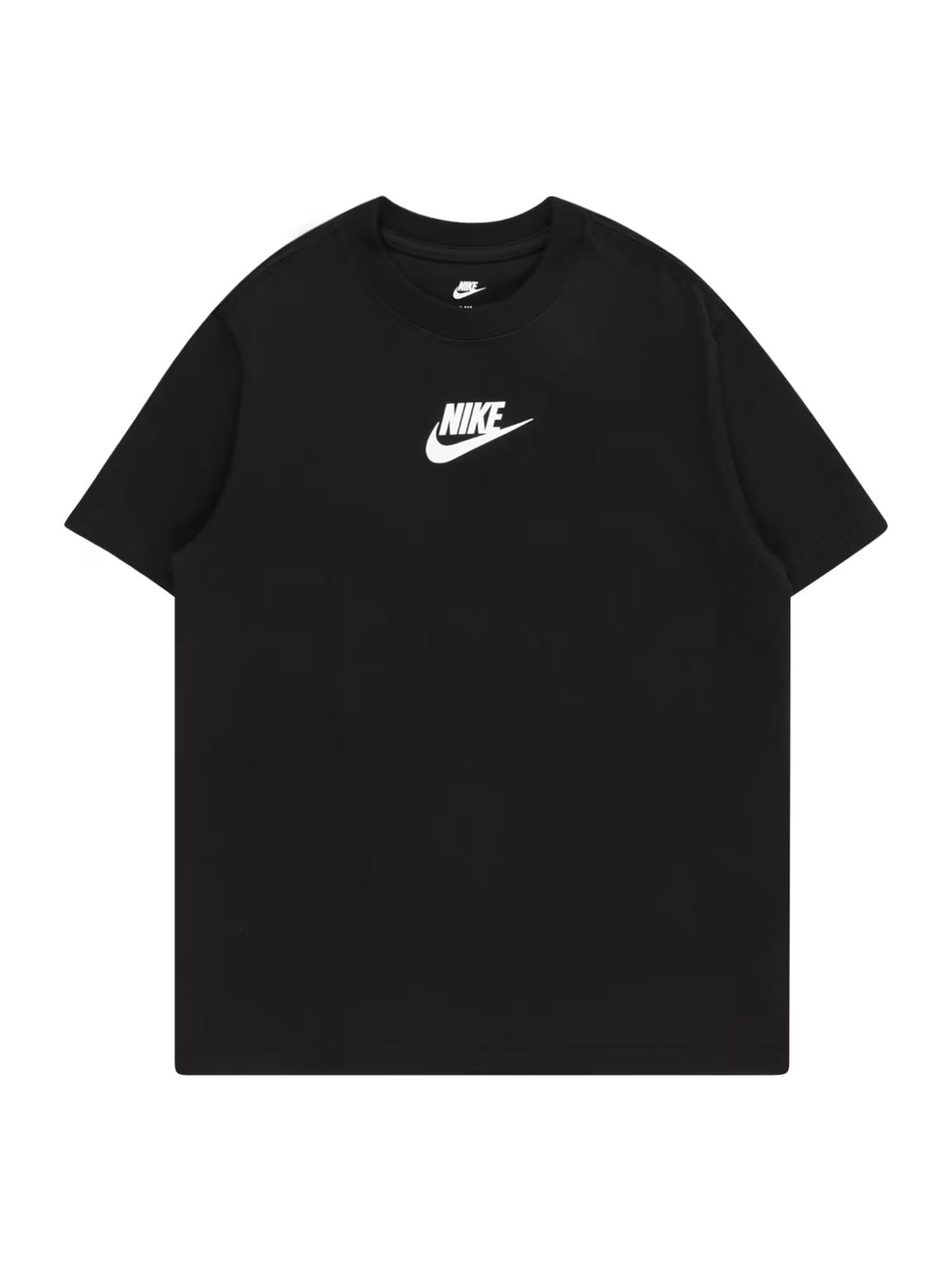 Nike Sportswear Majica črna / bela - Pepit.si