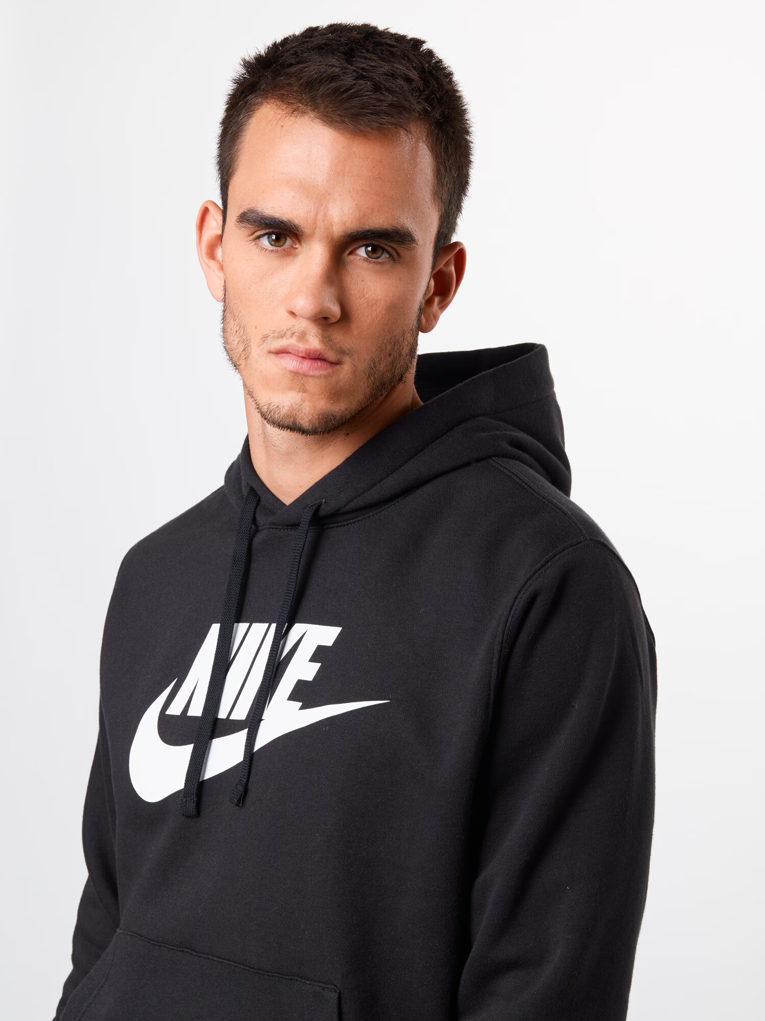 Nike Sportswear Majica črna / bela - Pepit.si