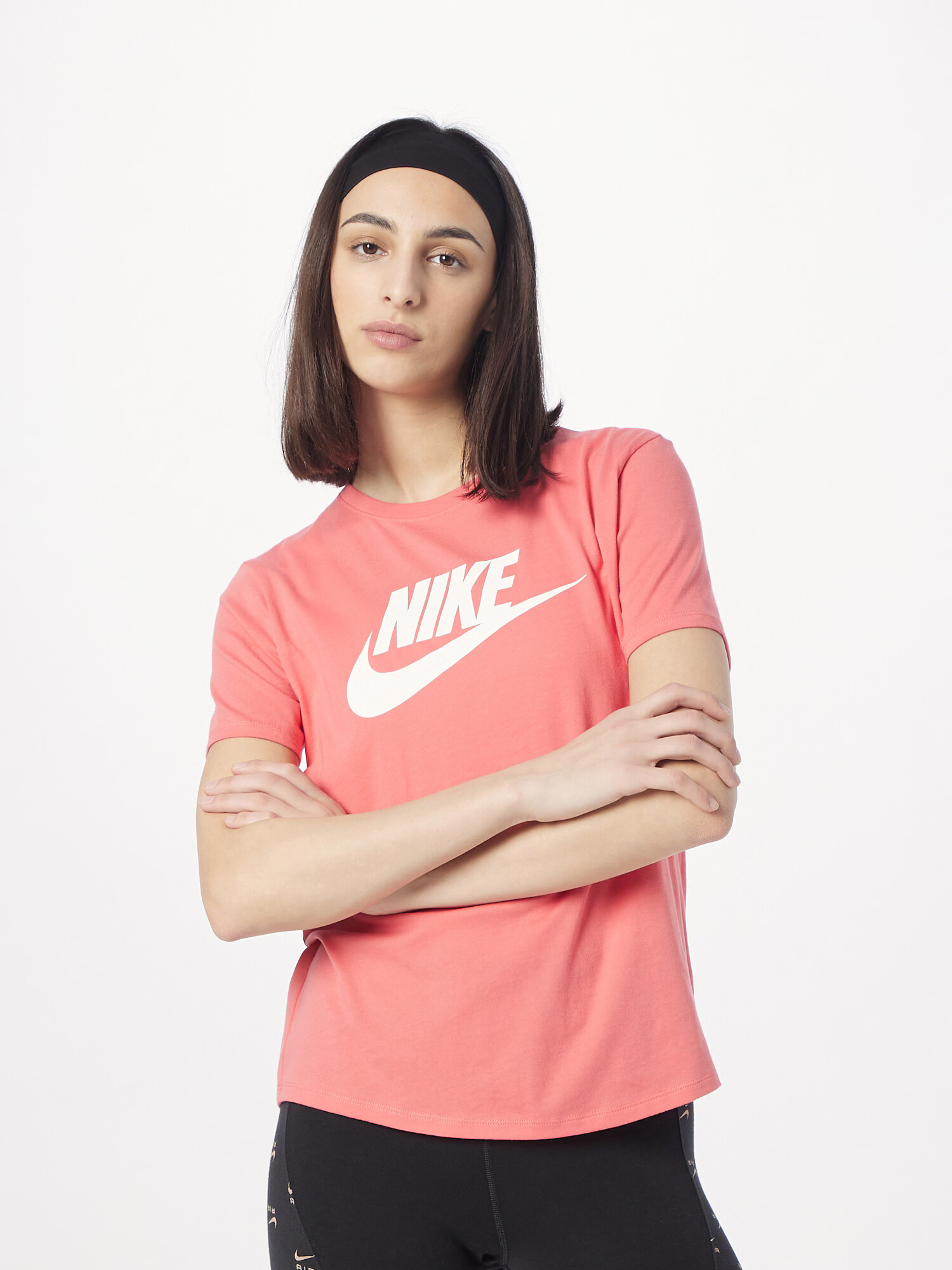 Nike Sportswear Majica korala / bela - Pepit.si