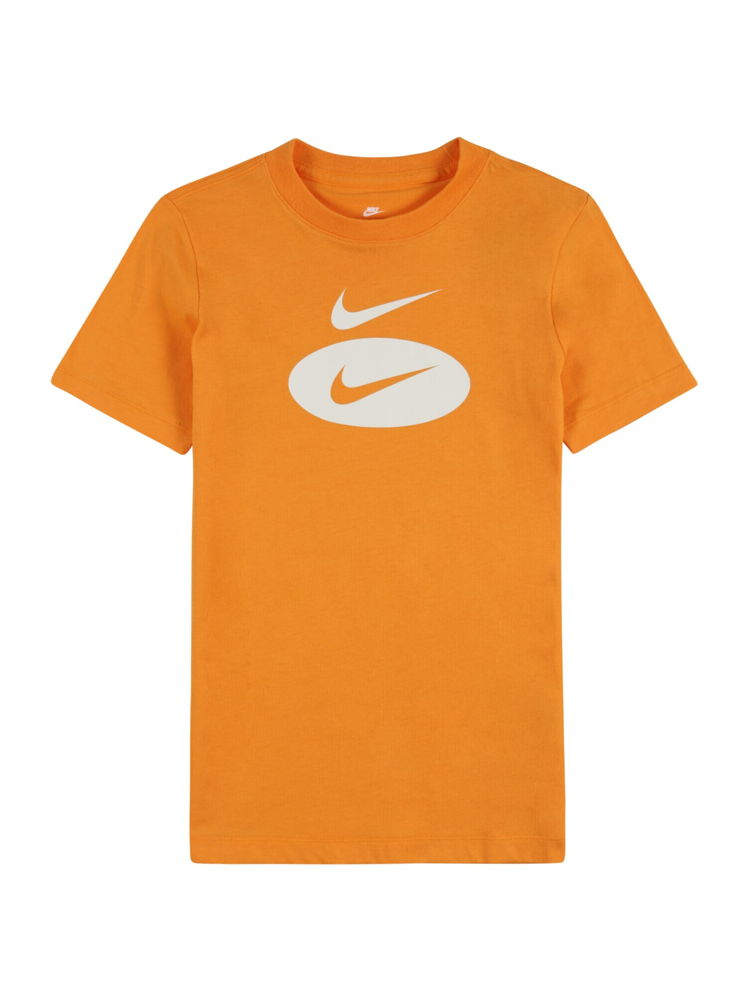 Nike Sportswear Majica oranžna / bela - Pepit.si