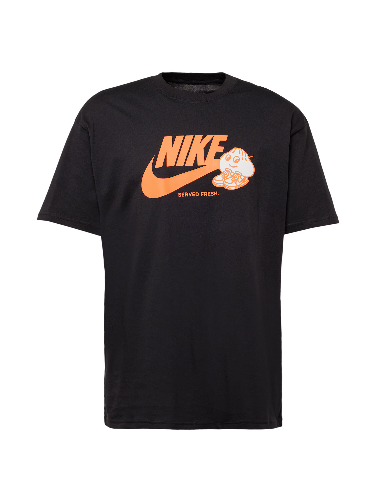 Nike Sportswear Majica oranžna / črna / bela - Pepit.si